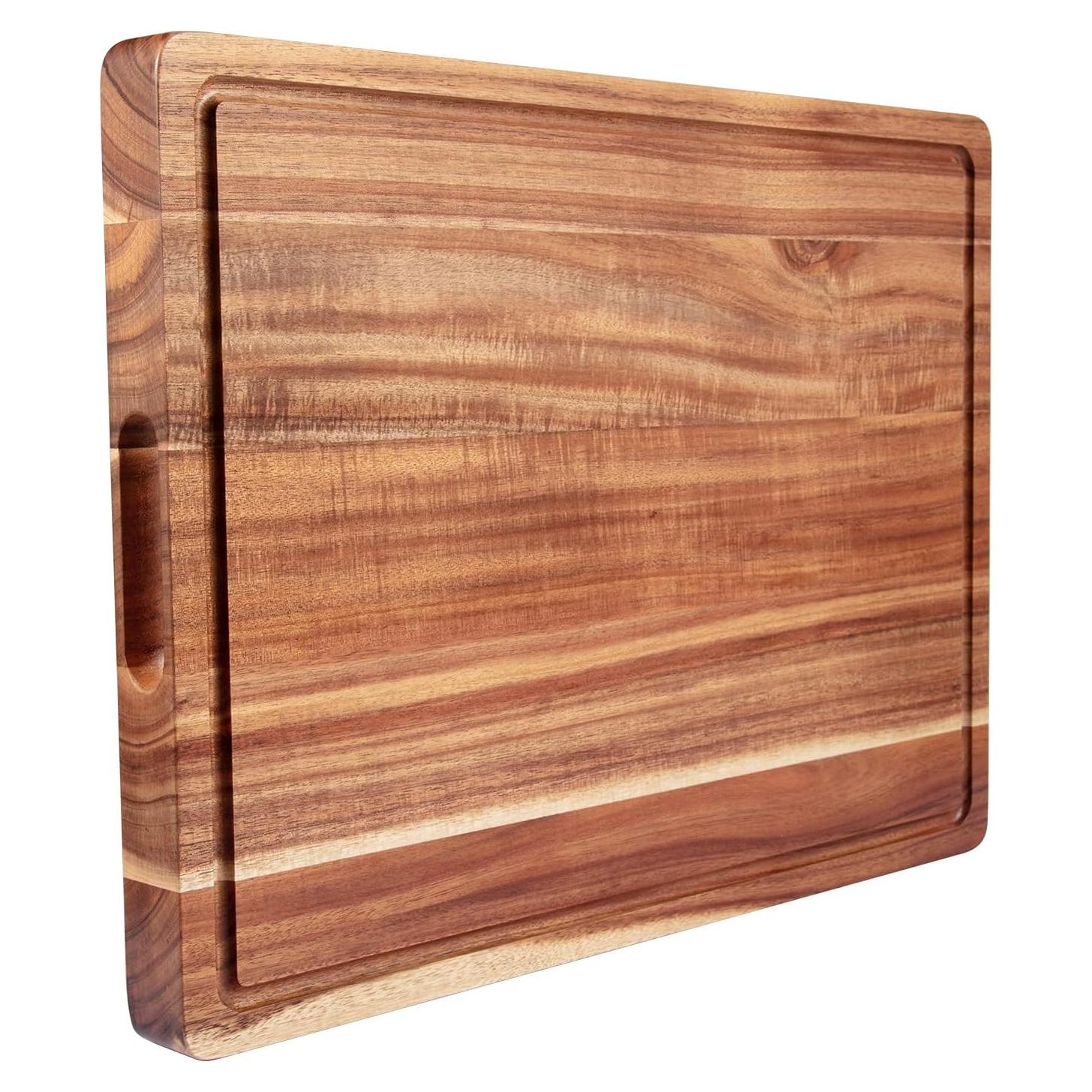 Tabla de Cortar Grande DYTesa de Madera de Acacia 50.8x38.1cm