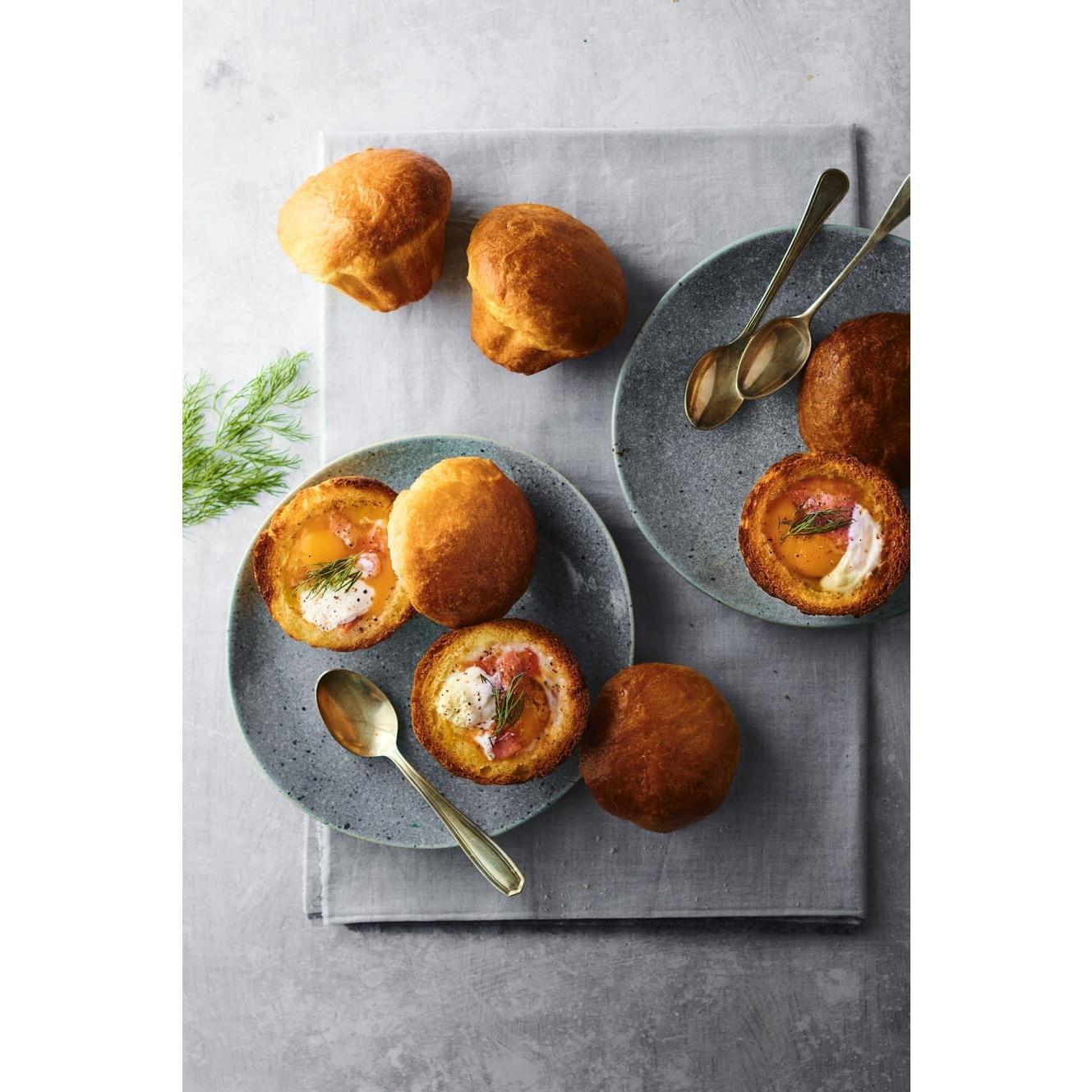 Molde de Silicona Silpat para 6 Briochettes - Negro