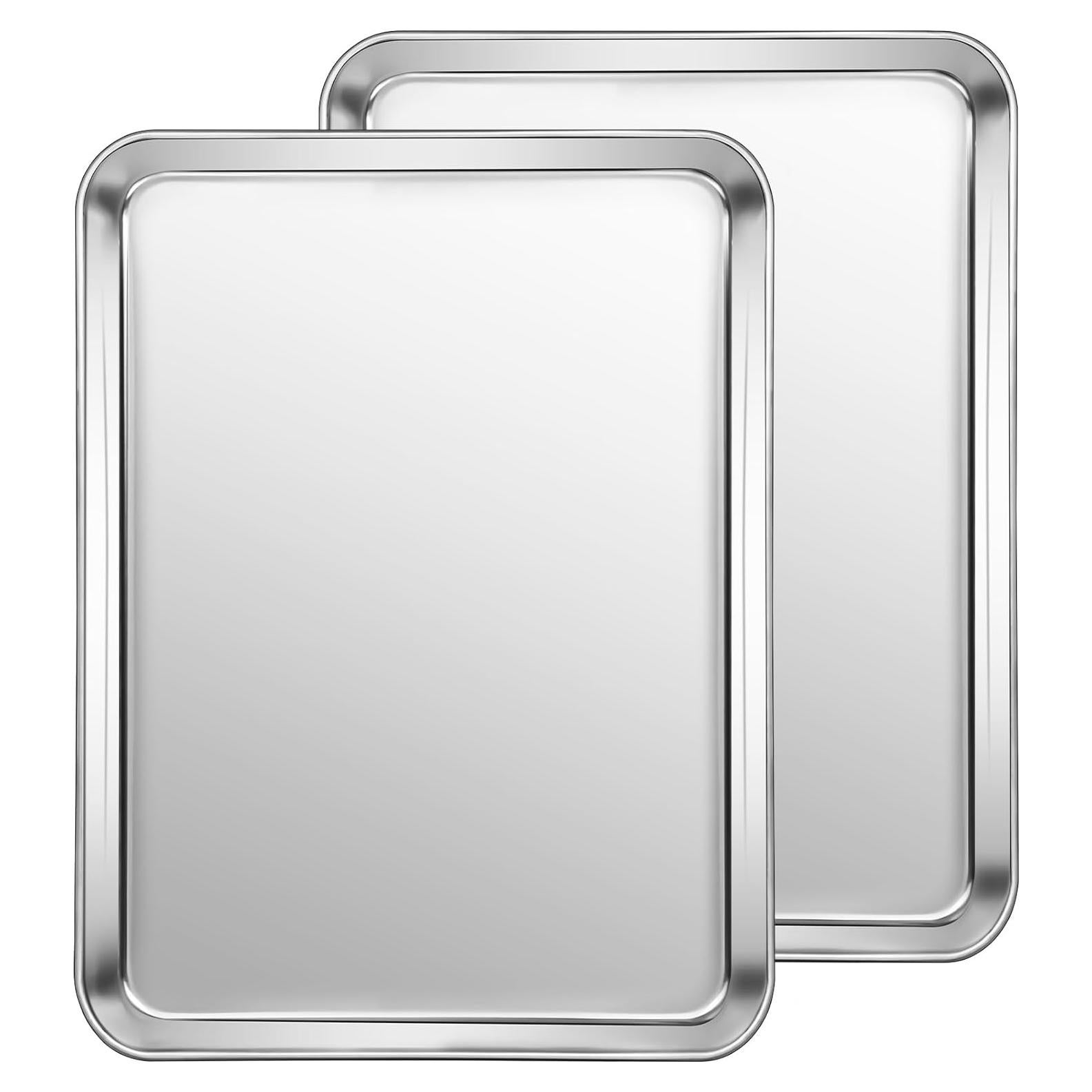 Bandeja para Hornear de Acero Inoxidable CEKEE - 23x18 cm