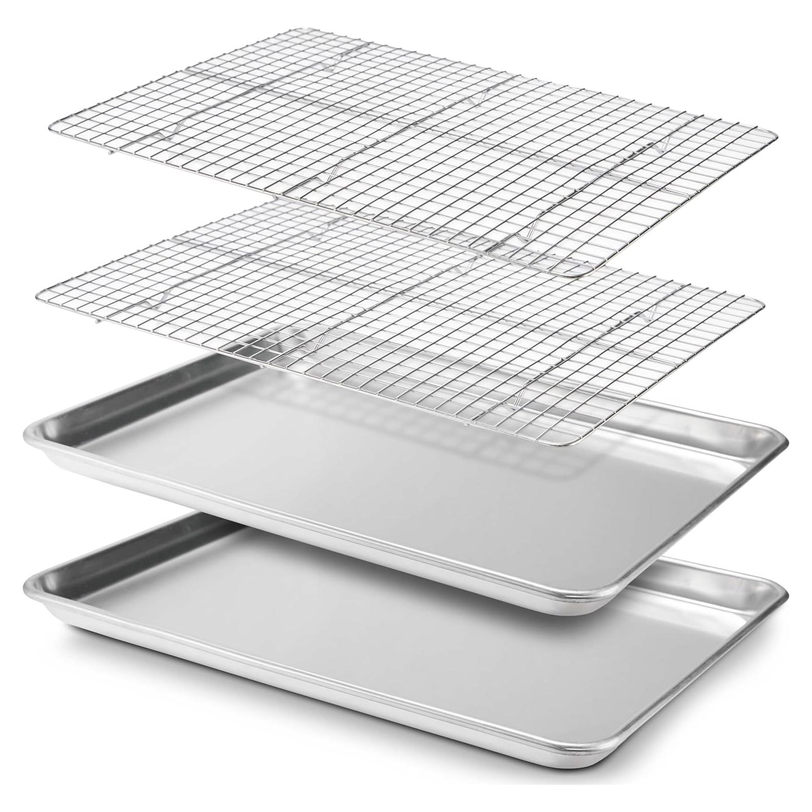Juego de Bandejas para Hornear Checkered Chef 2 Piezas 45.7x33cm