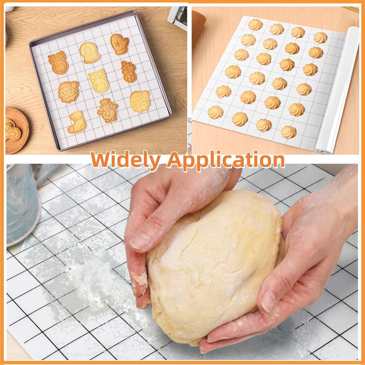 Rollo de Tapete de Silicona Antiadherente Covzoe 30.48x2.44m