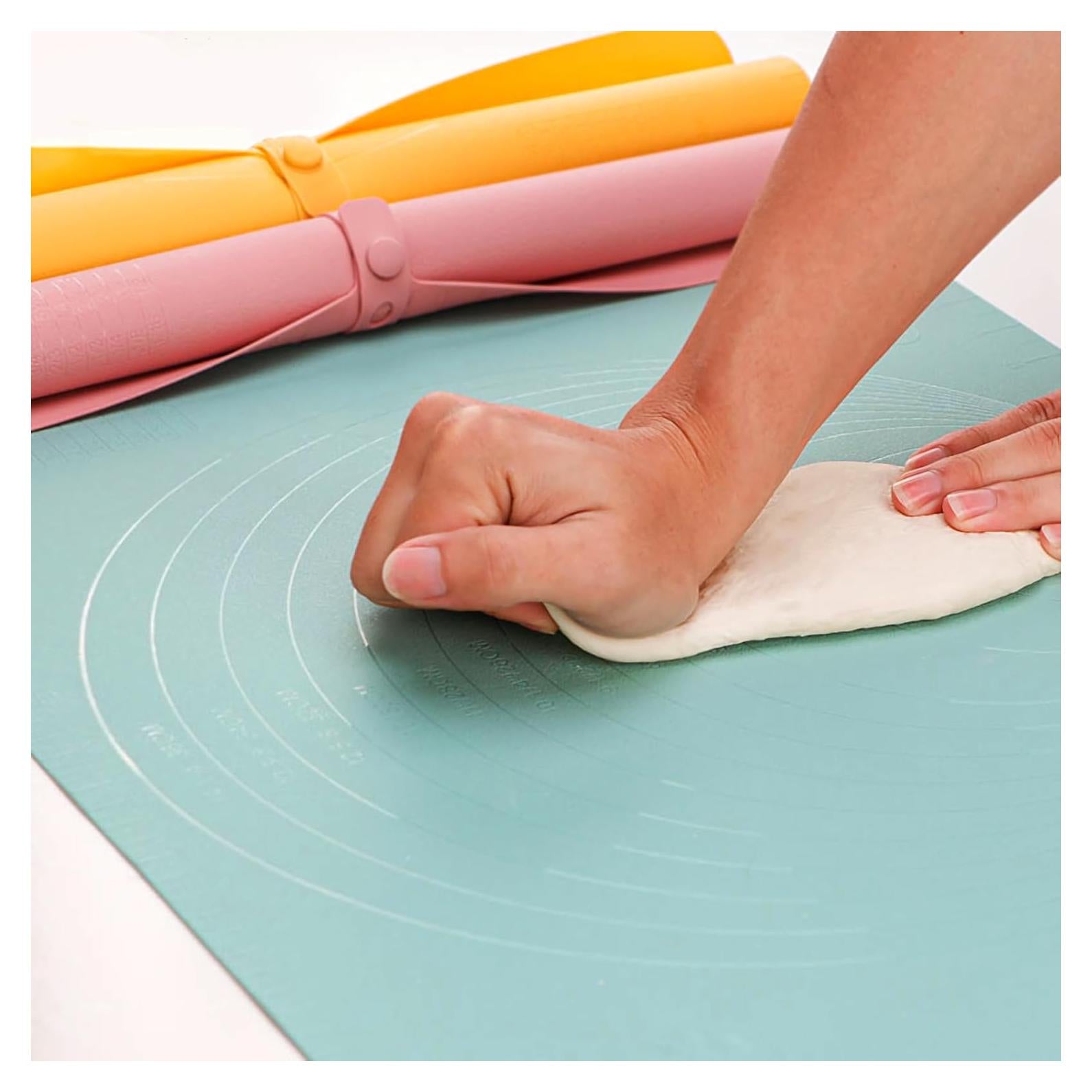 Alfombrilla de Silicona Bezseili 60x40cm Antiadherente Verde