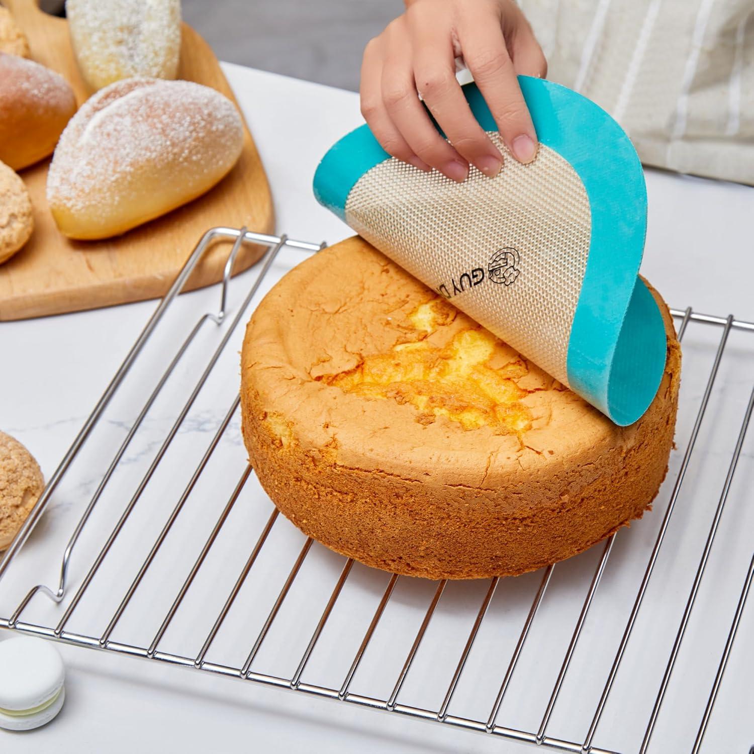 Juego de 2 Tapetes de Silicona GUYDREMAT 30.48 cm Antiadherente