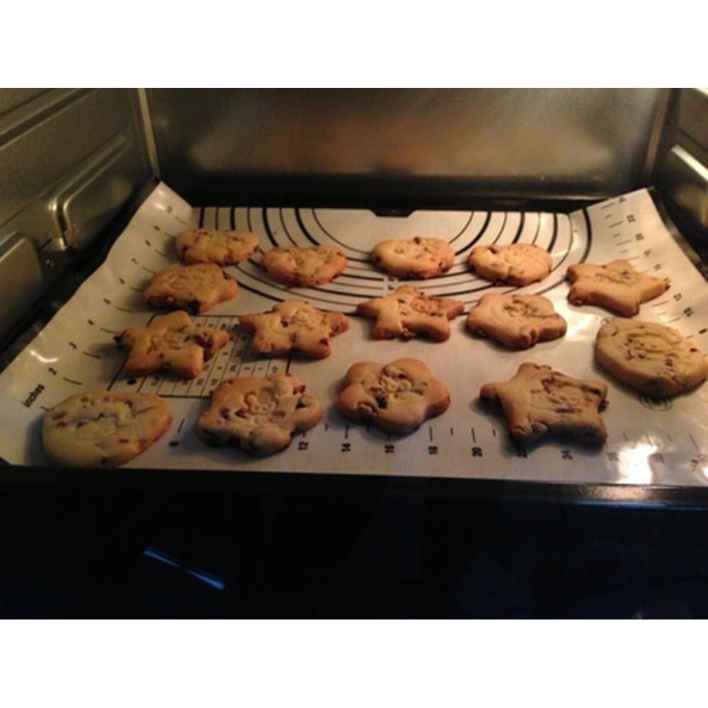 Juego de Tapetes de Silicona Daixers 2 Piezas Antiadherente