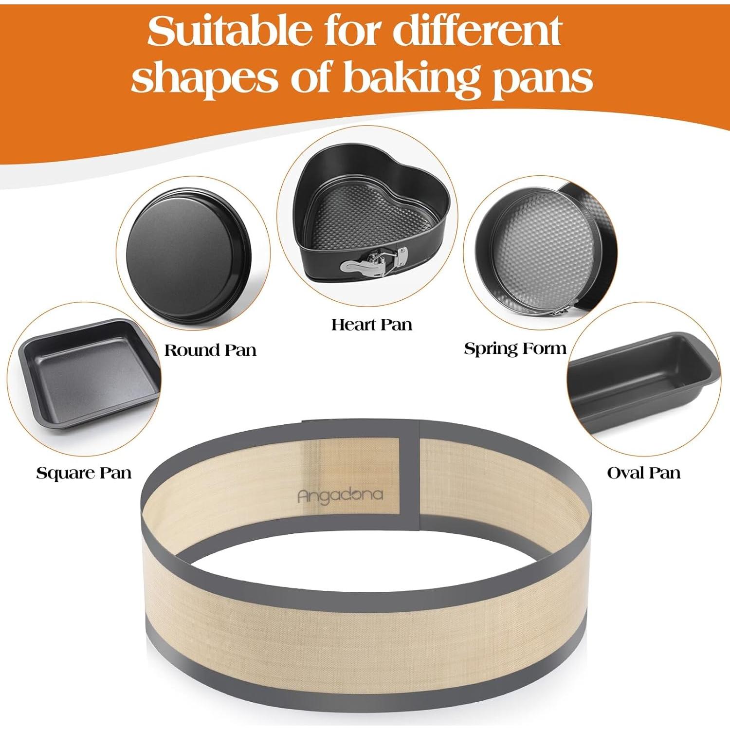 Alfombrilla de Silicona Antiadherente Angadona 25.4 cm