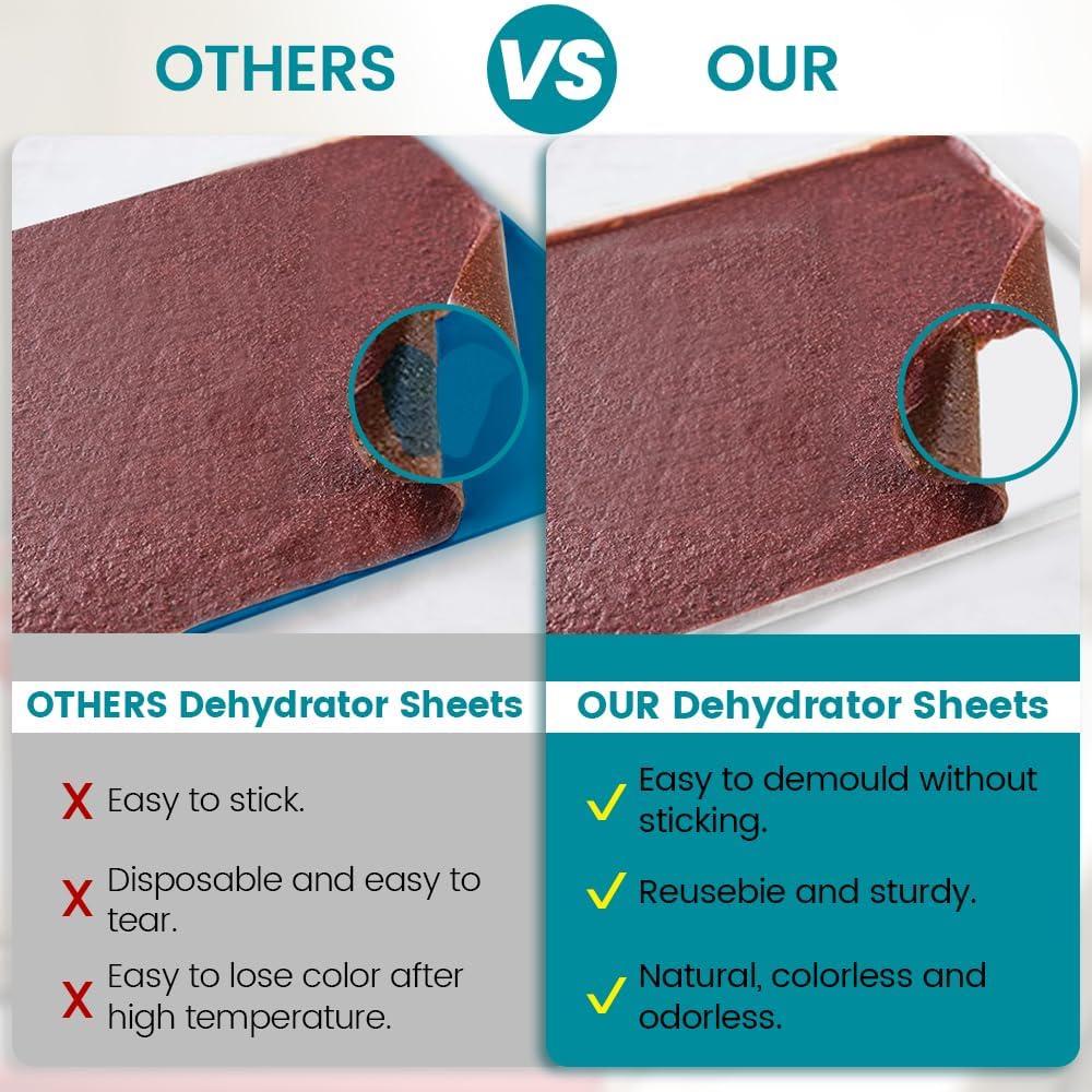 Juego de 16 Bandejas de Deshidratador Cercker Silicona 28 cm