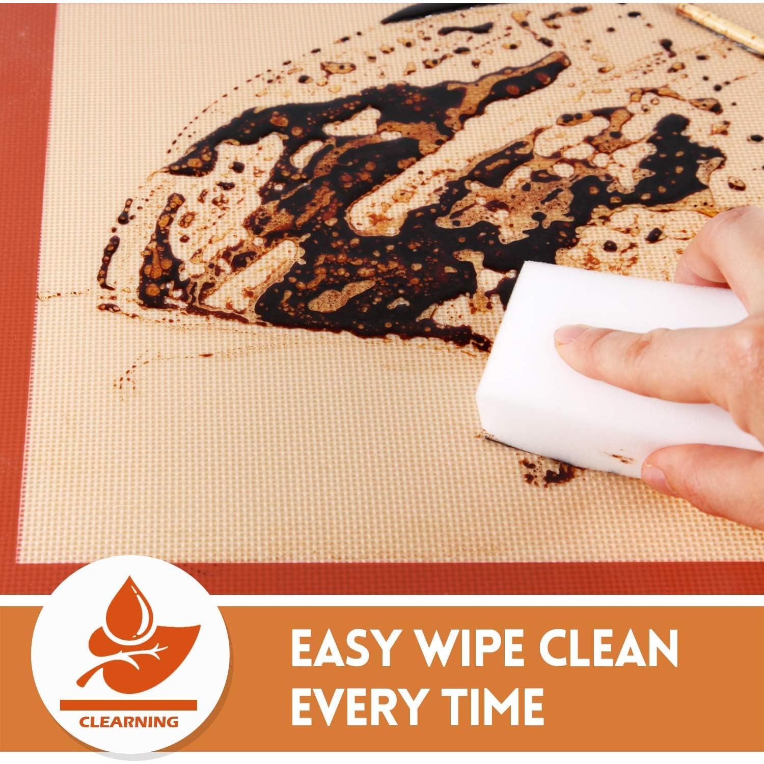 Alfombrillas de Hornear de Silicona STATINT 42x29.5 cm - Paquete de 2