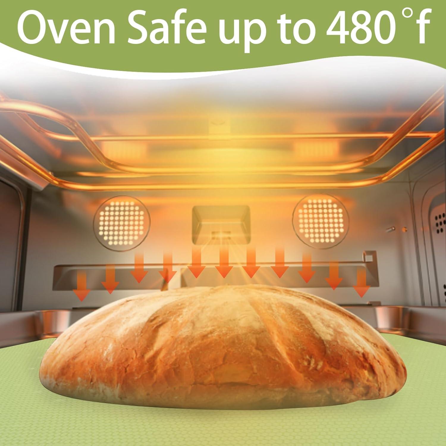 Rollo de Tapete de Silicona DUGYGA 30.48x182.88 cm Antiadherente