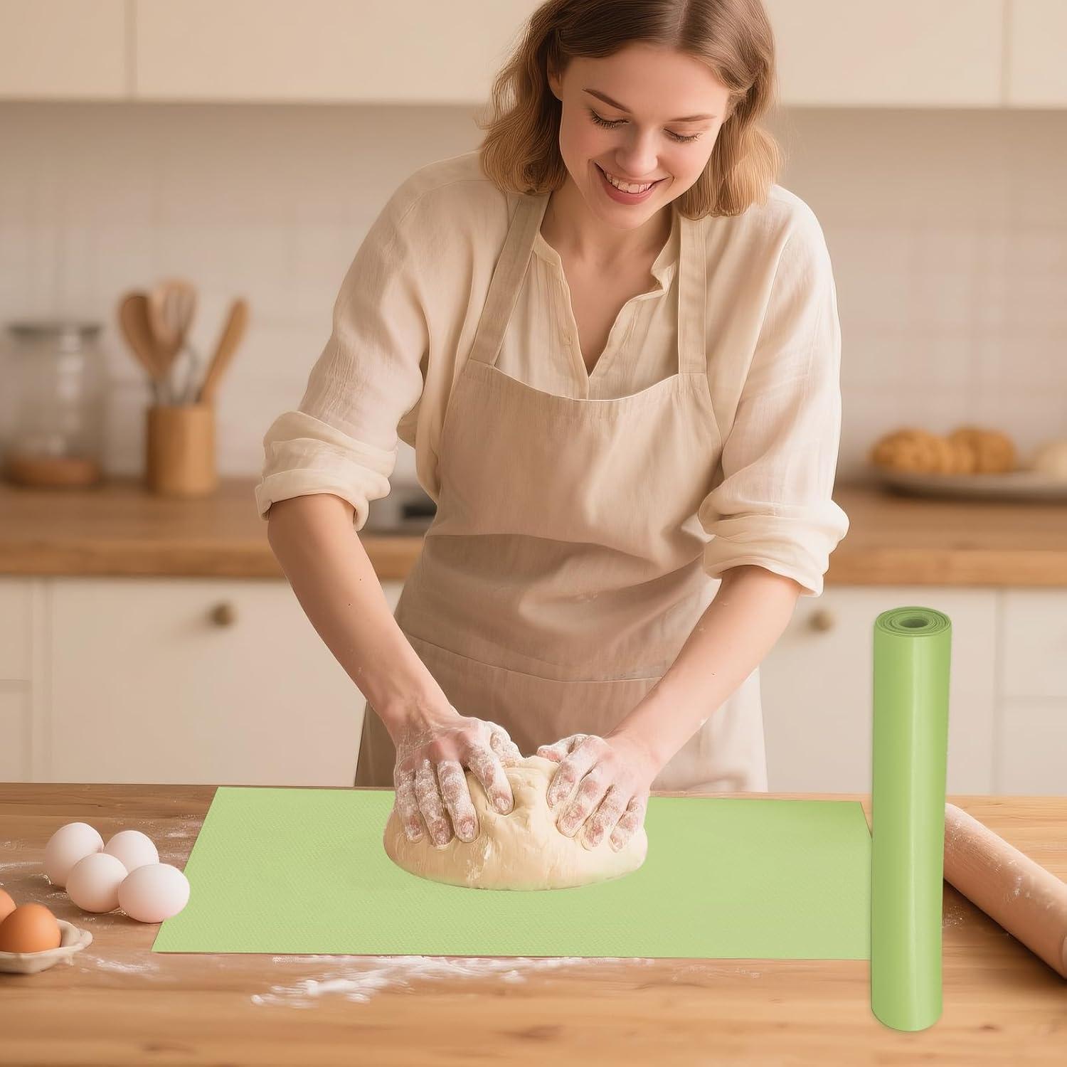 Rollo de Tapete de Silicona DUGYGA 30.48x182.88 cm Antiadherente