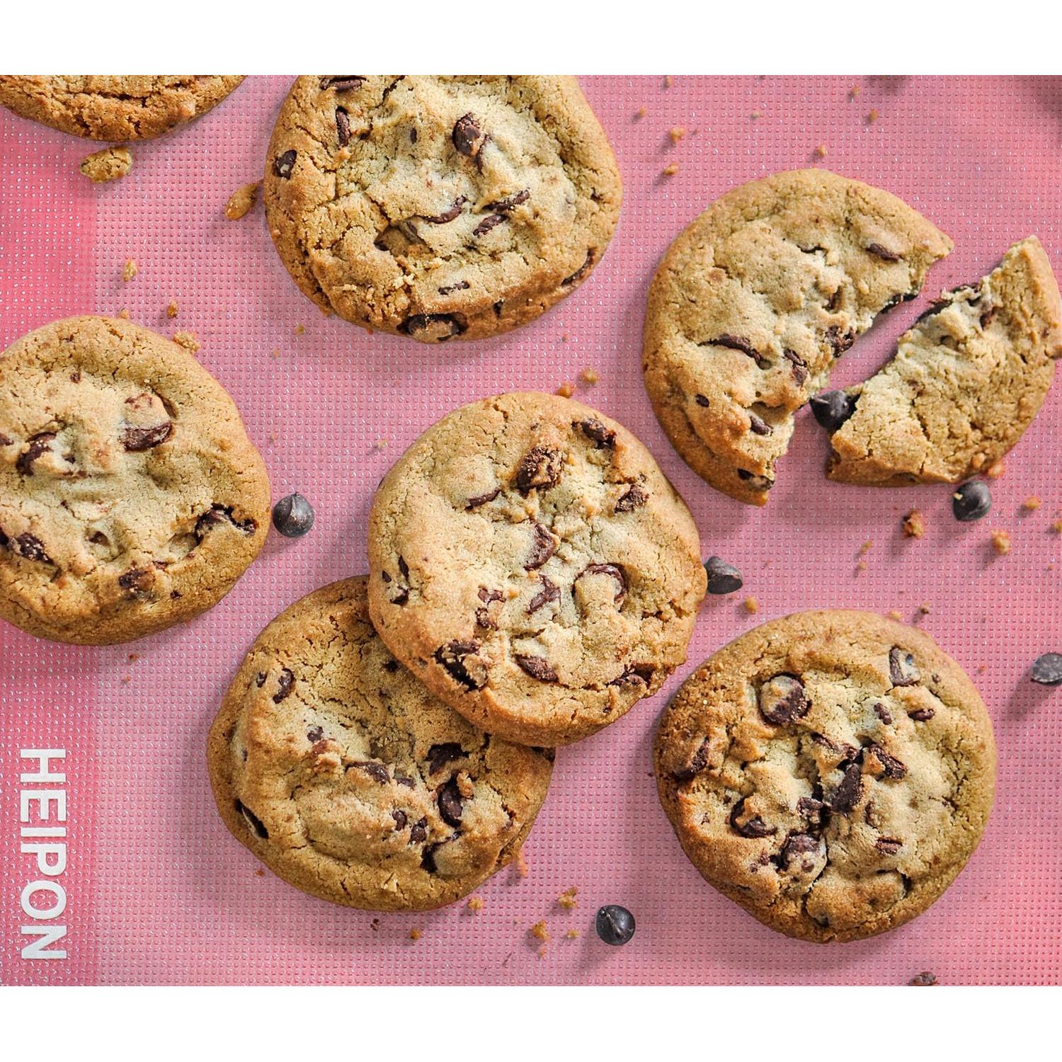 Alfombrilla de Hornear Silicona HEIPON 57x37 cm Antiadherente 2 Piezas