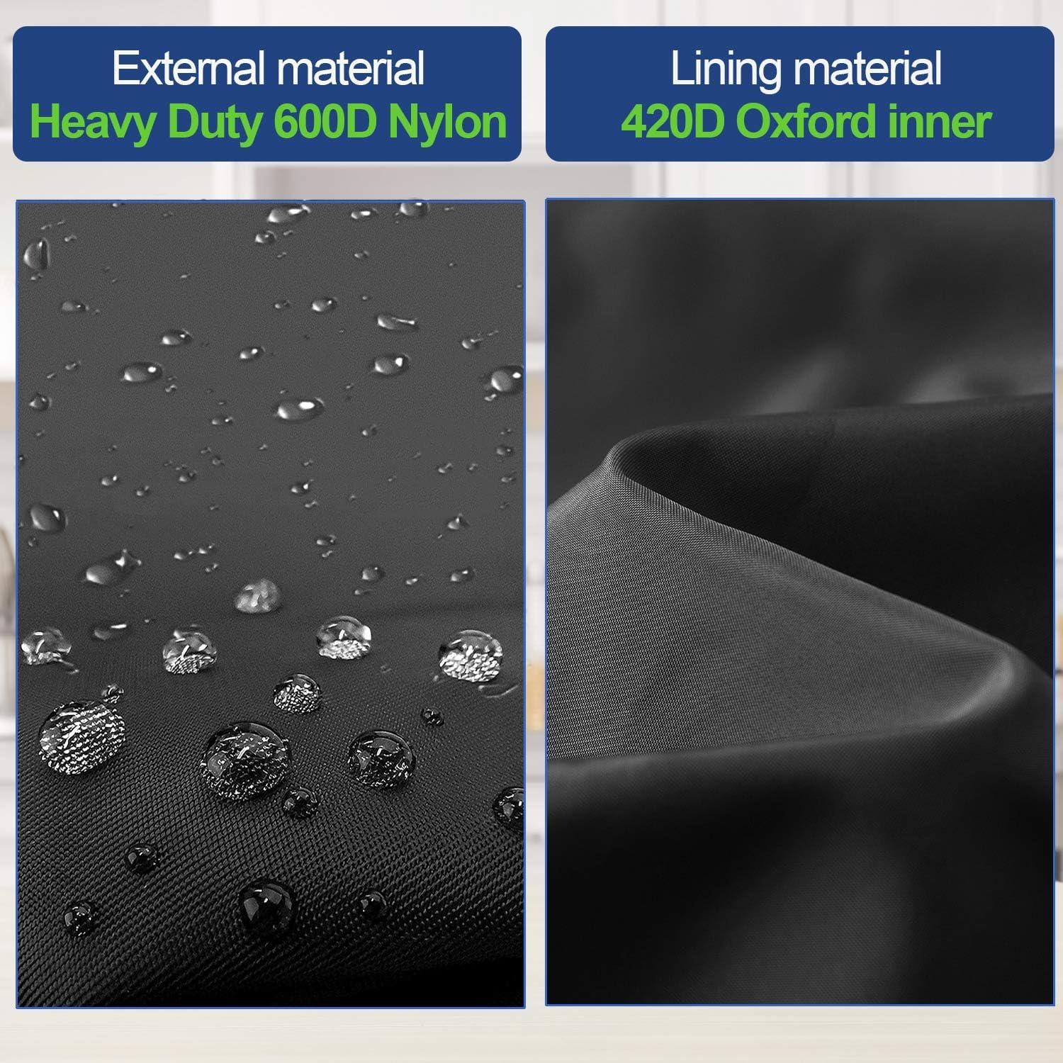 Cubierta de Polvo para Plancha Eléctrica Cuisinart GR-5BP1 - Nylon 600D