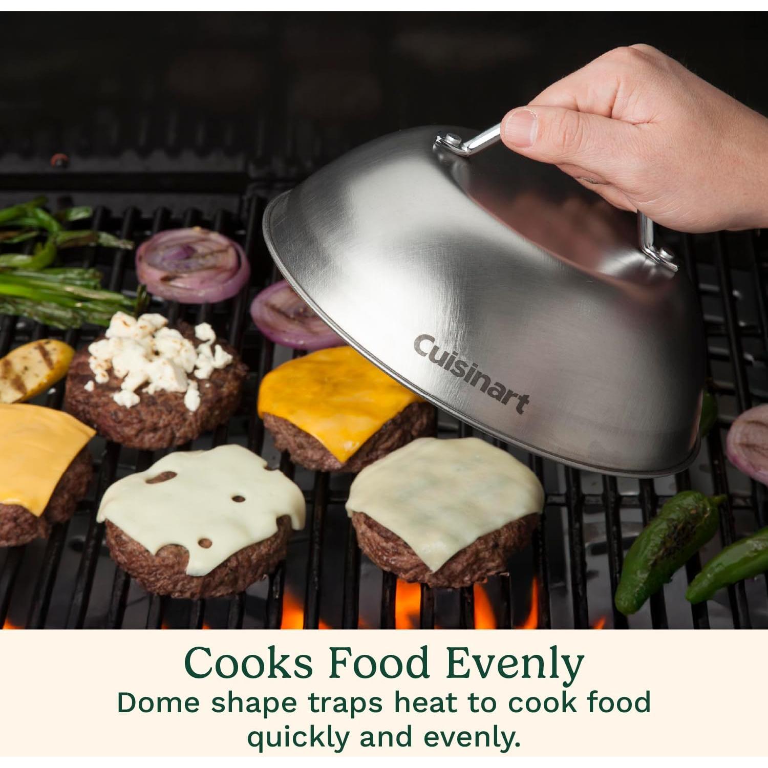 Dome de Acero Inoxidable Cuisinart 22.86 cm para Derretir