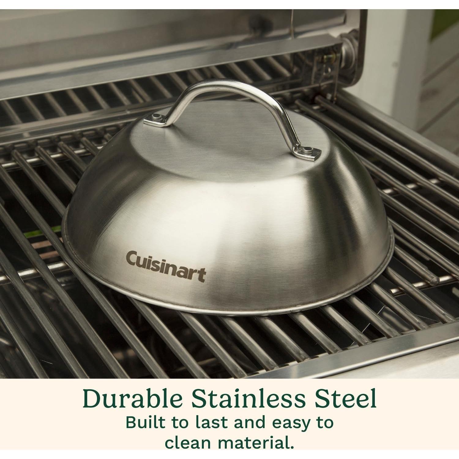 Dome de Acero Inoxidable Cuisinart 22.86 cm para Derretir