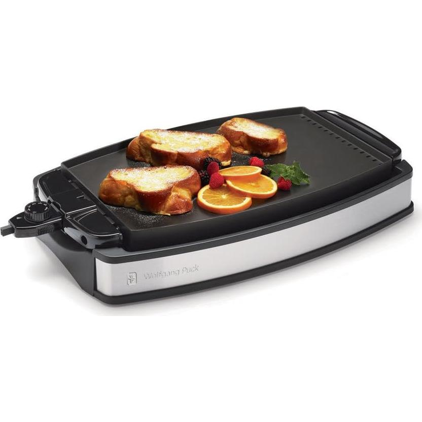 Parrilla Plancha Eléctrica Reversible Wolfgang Puck XL 1800W