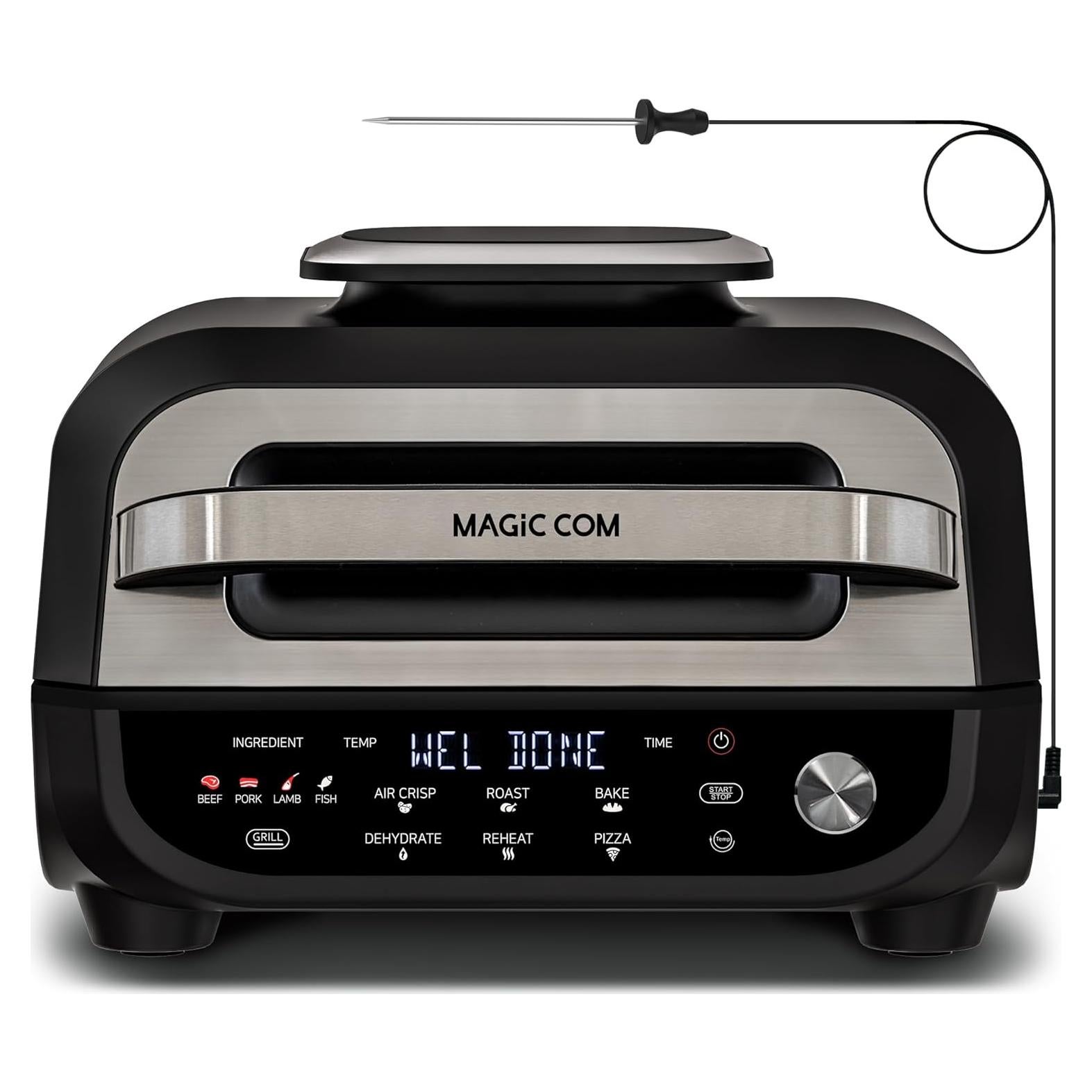 Parrilla Interior y Freidora de Aire MAGiC COM 7-en-1 5.2L