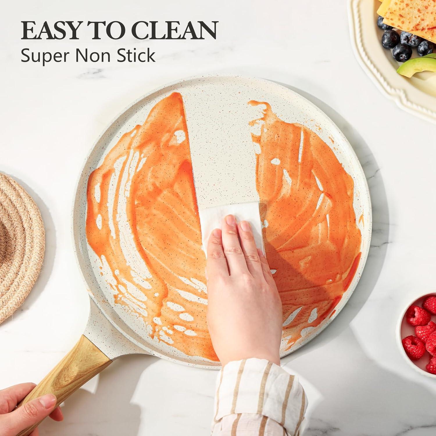 Sartén para Crepas SENSARTE 30.48 cm Antiadherente Cerámica