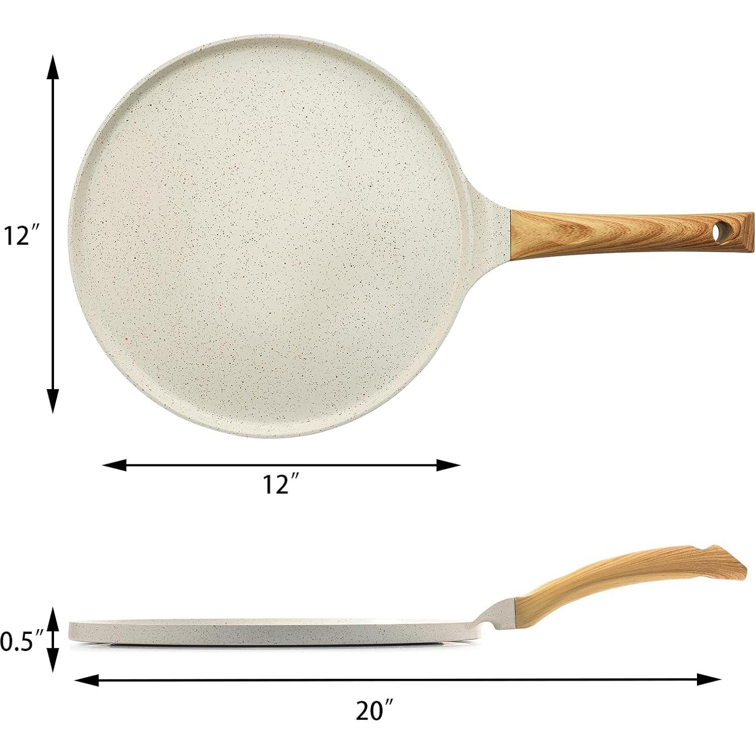 Sartén para Crepas SENSARTE 30.48 cm Antiadherente Cerámica
