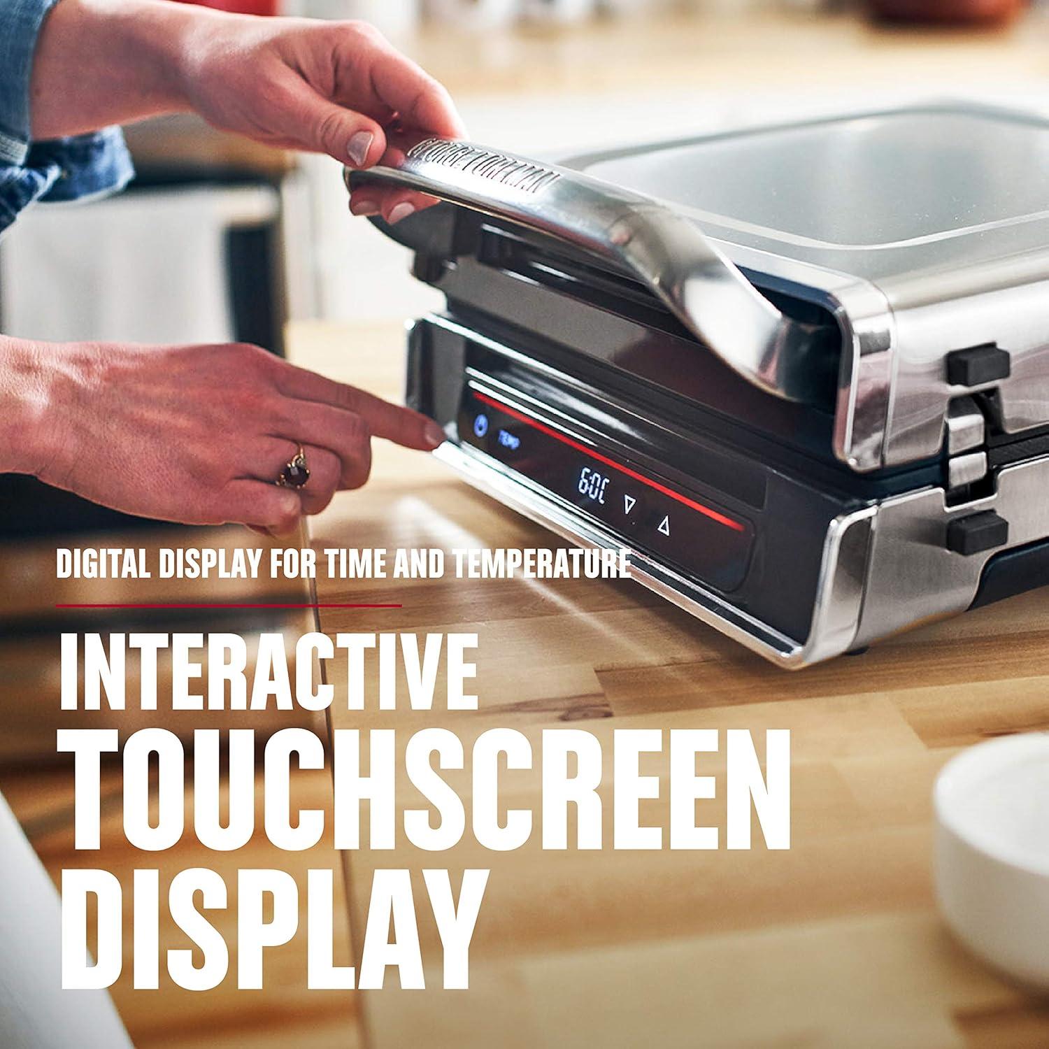 Parrilla Digital Sin Humo George Foreman GRD6090B 4-6 Porciones