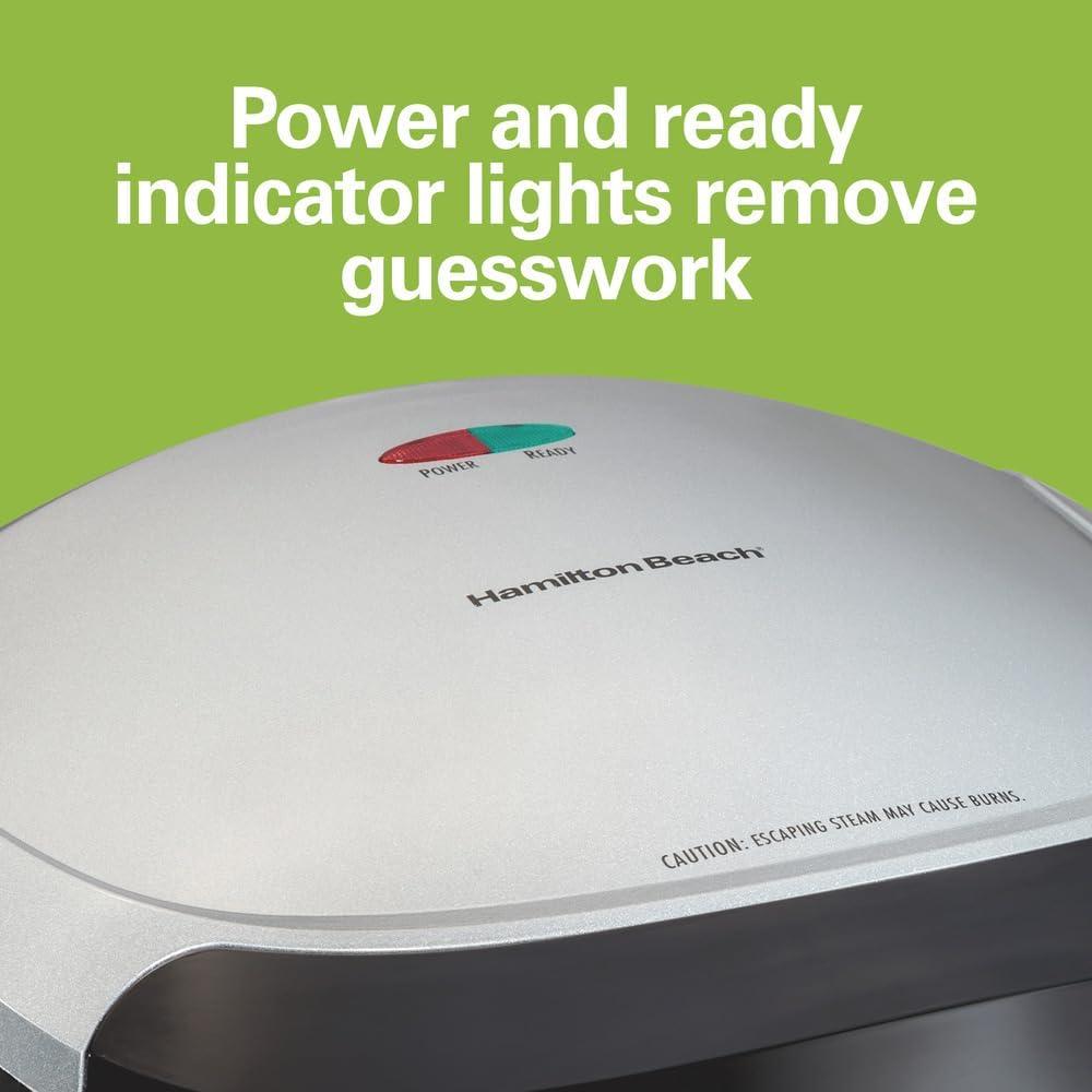 Parrilla Eléctrica Interior Hamilton Beach 6 Porciones 1200W