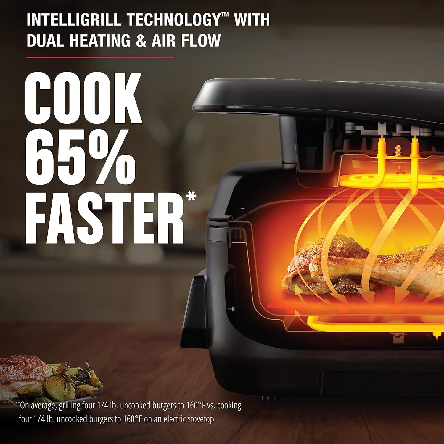 Parrilla Eléctrica George Foreman Beyond Grill 7-en-1 1500W