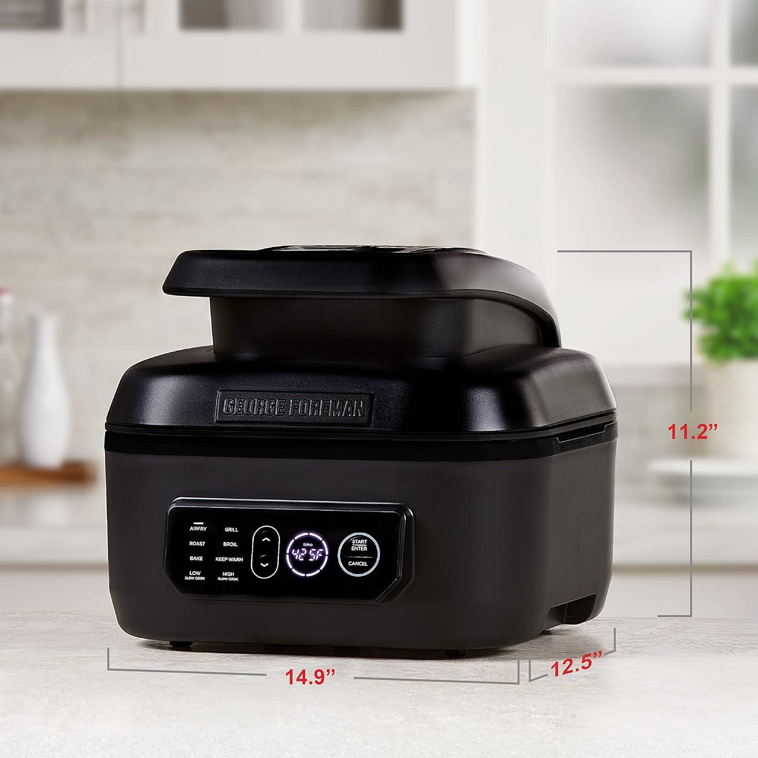 Parrilla Eléctrica George Foreman Beyond Grill 7-en-1 1500W