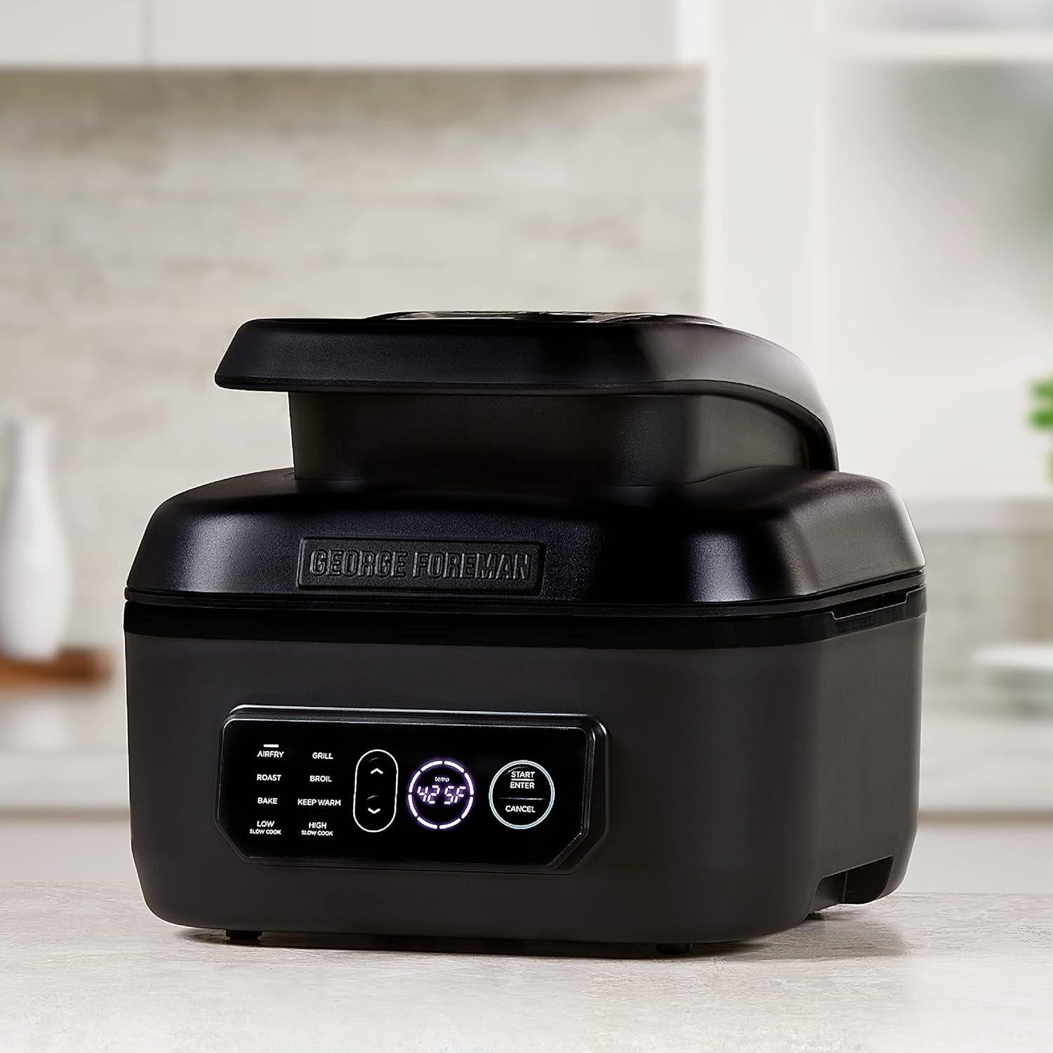 Parrilla Eléctrica George Foreman Beyond Grill 7-en-1 1500W