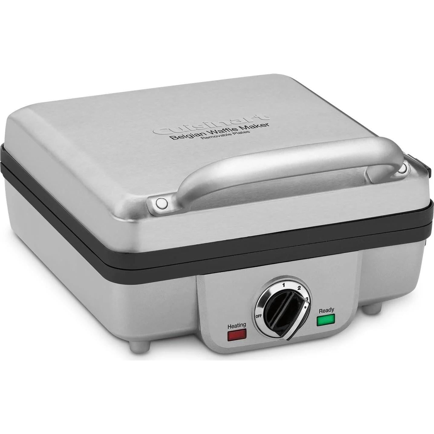 Máquina de Waffles Belgas Cuisinart WAF-300P1 Acero Inoxidable