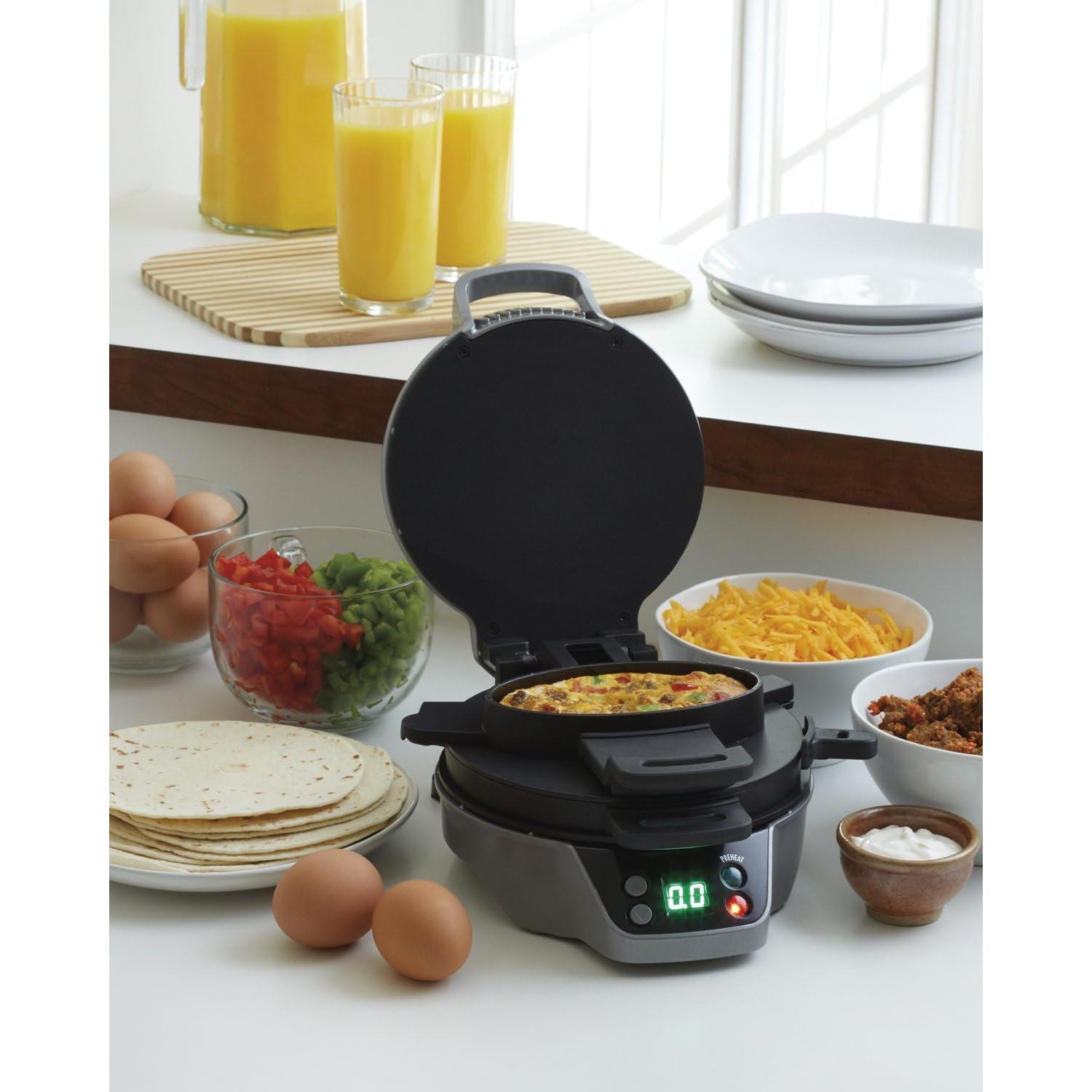 Hacedor de Burritos para Desayuno Hamilton Beach 25495 Plata