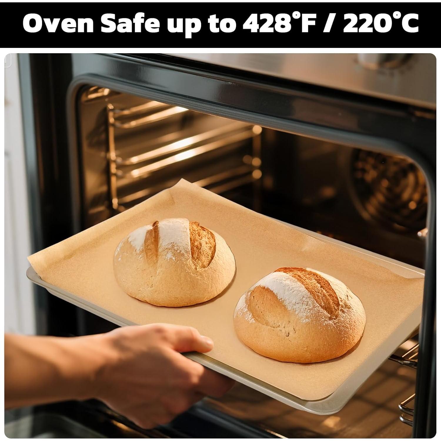 Hojas de Papel Pergamino Beasea 200pcs 25x35cm Antiadherentes