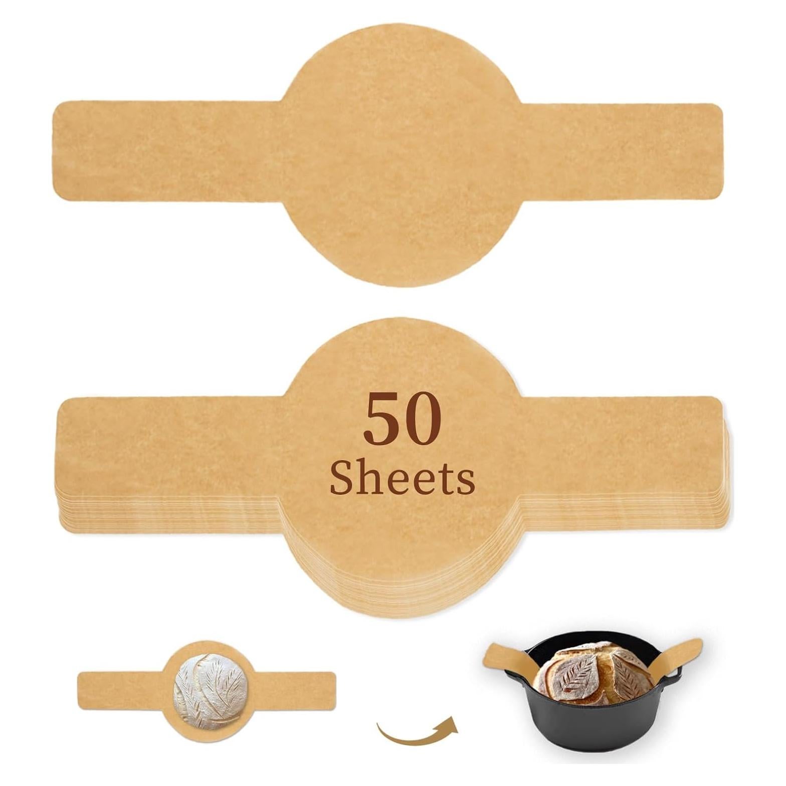 Sling de Pan de Papel Pergamino BlissBoard 50 Pcs 55.88x20.32 cm