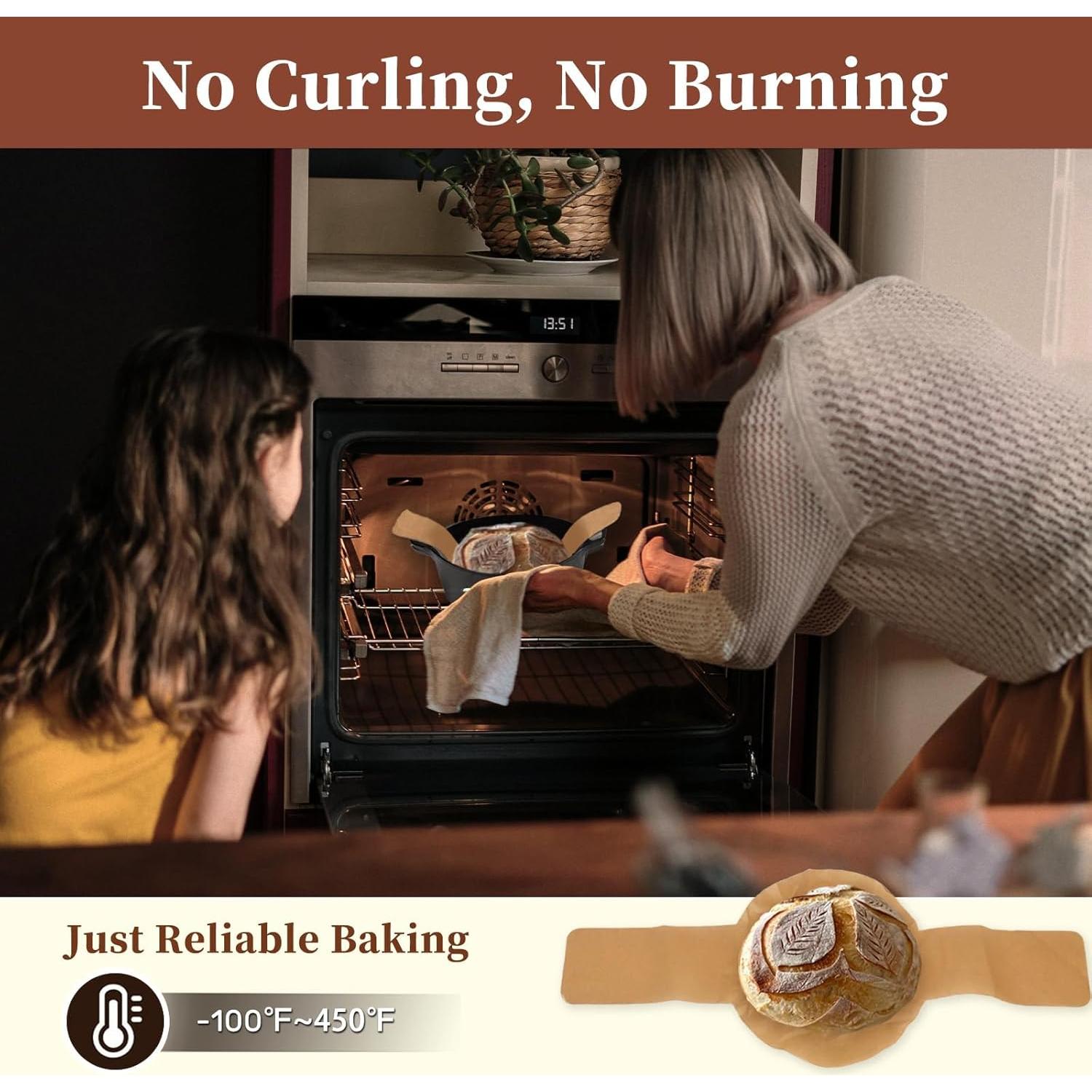 Sling de Pan de Papel Pergamino BlissBoard 50 Pcs 55.88x20.32 cm