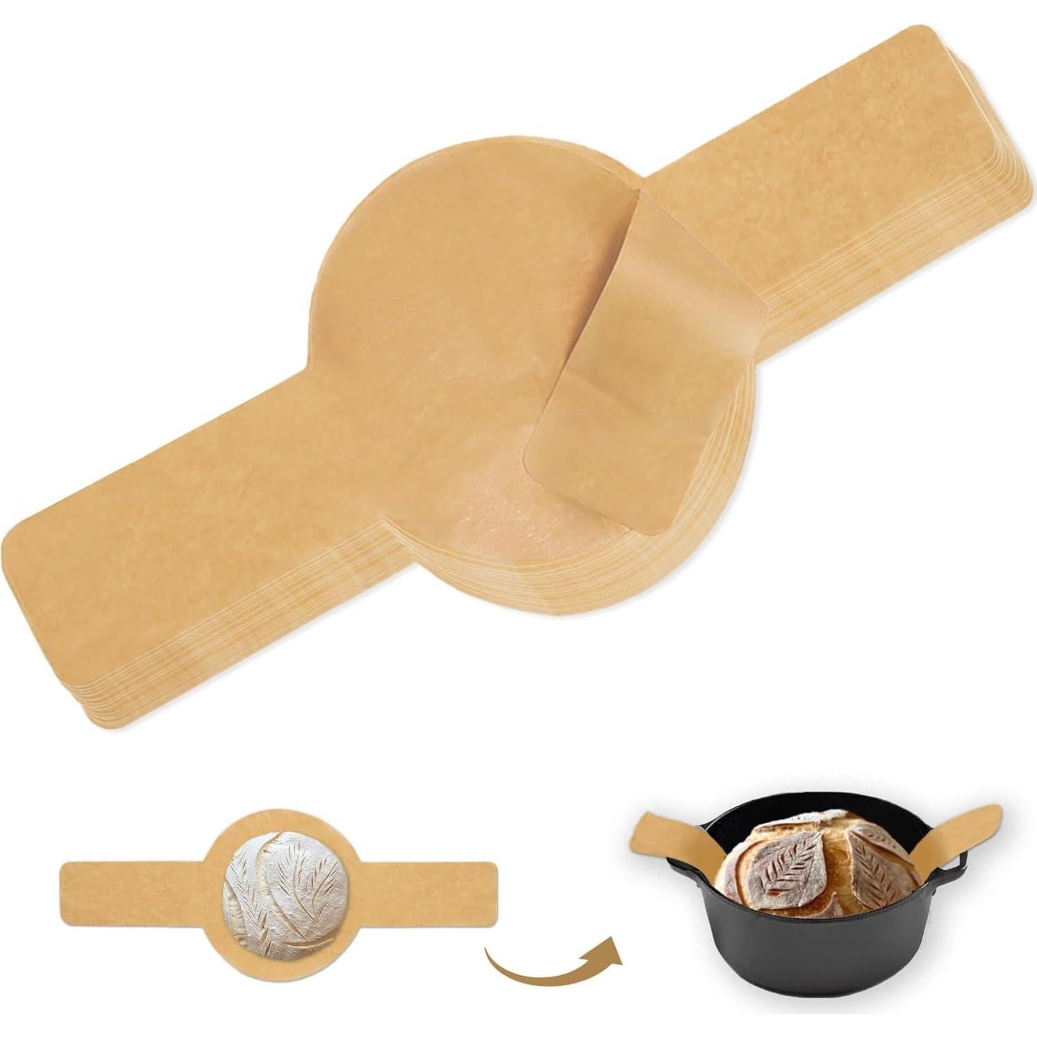 Sling de Pan de Papel Pergamino BlissBoard 50 Pcs 55.88x20.32 cm