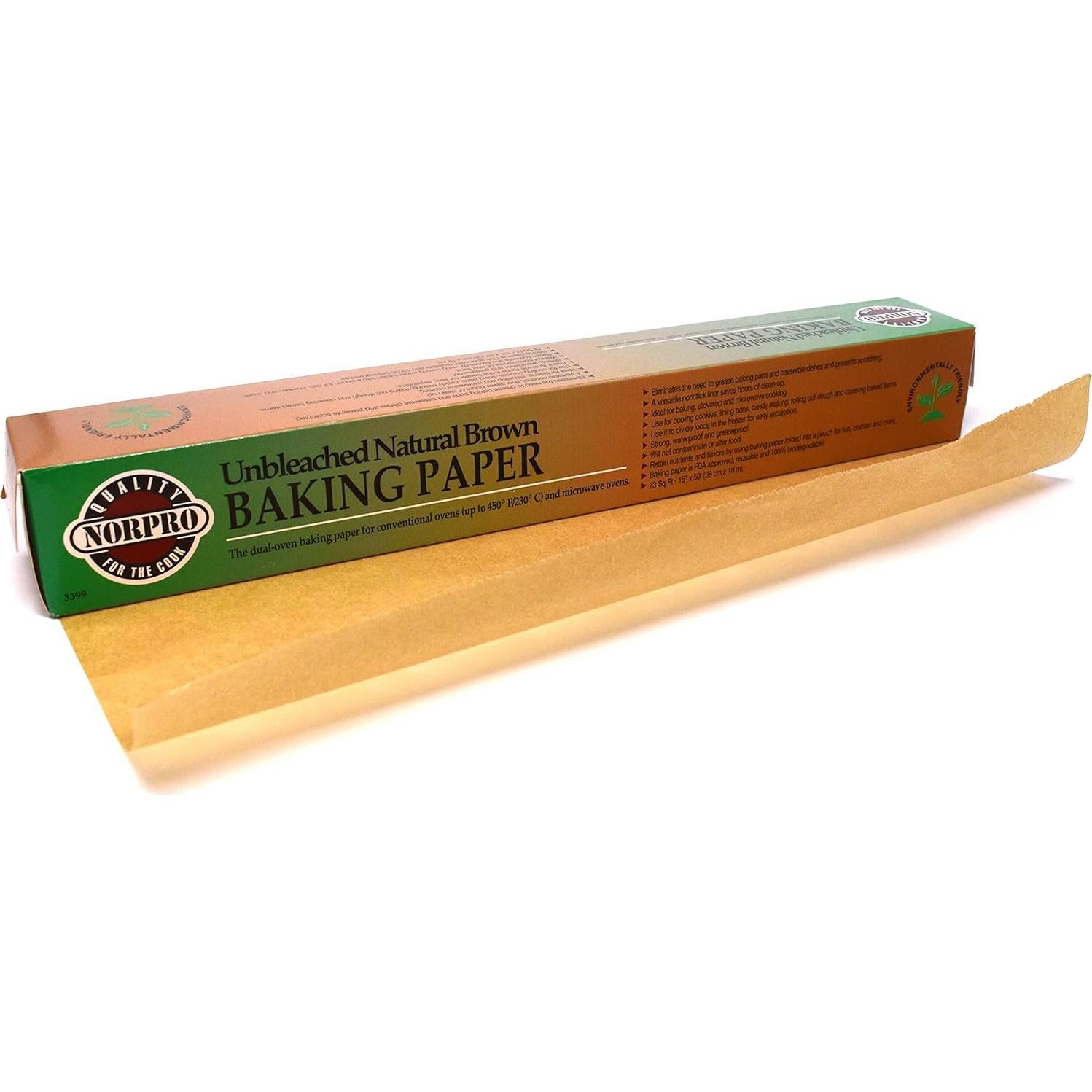 Papel para Hornear Sin Blanquear Norpro 3399 - 6.8 m²