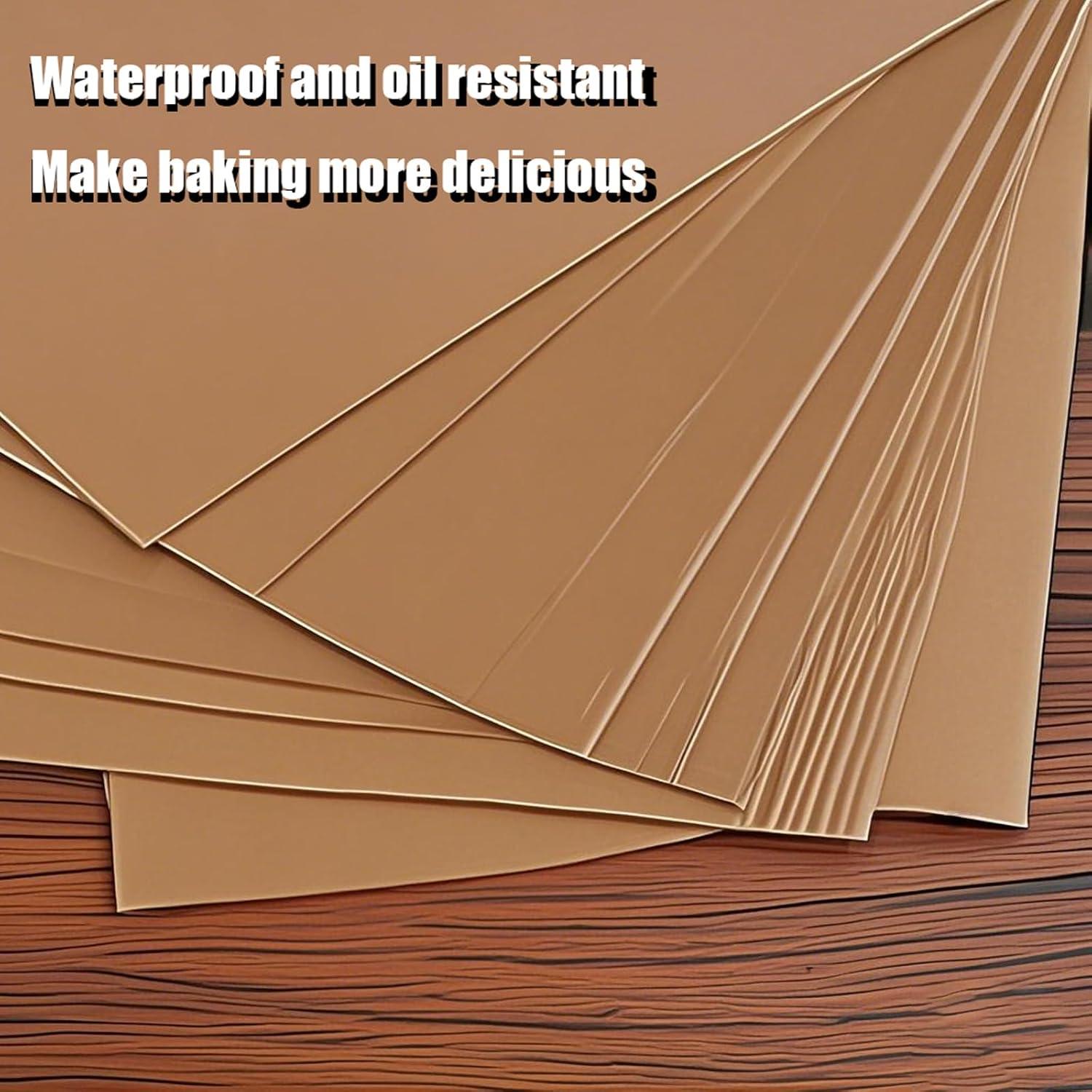 Papel para Hornear VEADOOLLY 300 Hojas 30.5x40.6 cm Anti-adherente