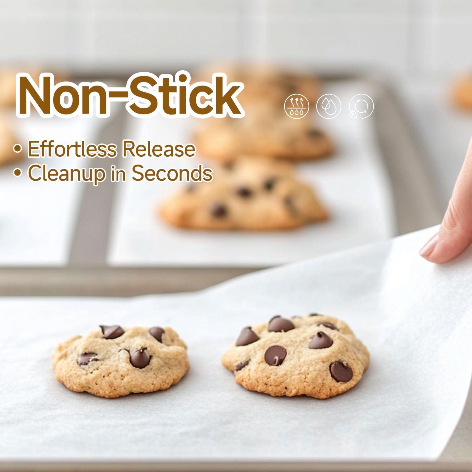 210 Hojas de Papel Pergamino LUYROOES 30.4x40.6 cm Anti-Adherente