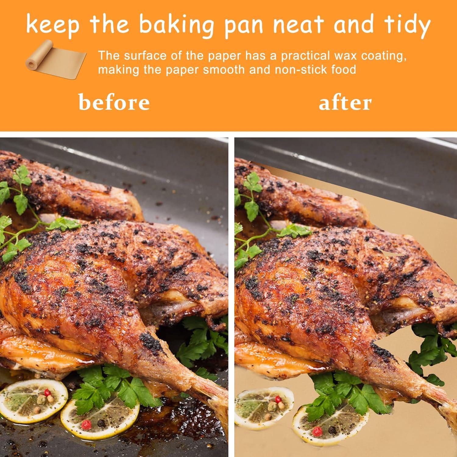 Papel Pergamino para Hornear HOFHTD 38.1 cm x 609.6 cm