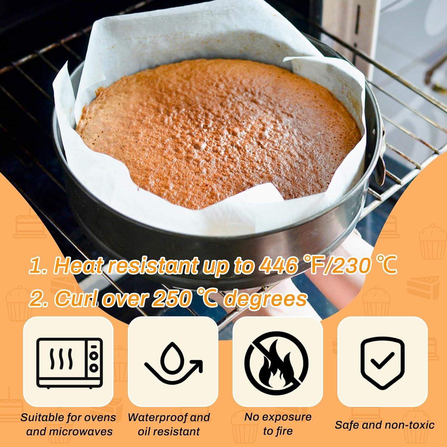 Forros de Papel Pergamino HAPY SHOP 7.49 cm x 40 m Resistente al Calor