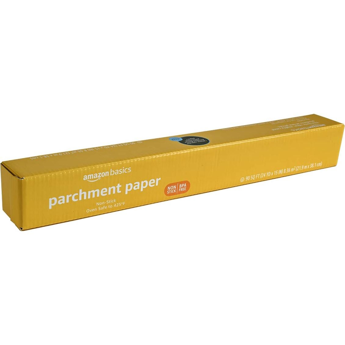 Papel de Parchment Amazon Basics Antiadherente 21.9m x 38.1cm