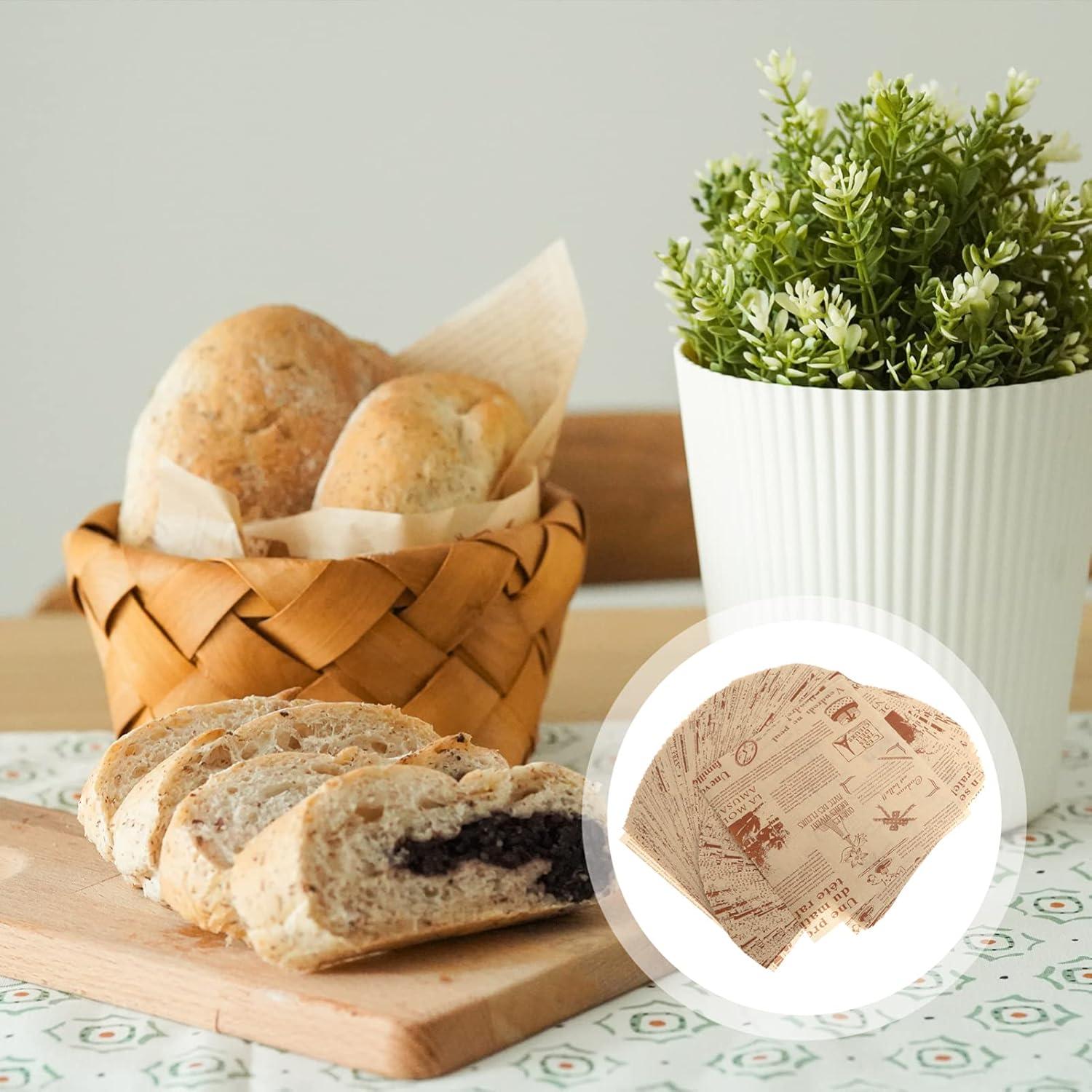 200 Hojas de Papel Pergamino Healifty 22x22cm Antiadherente