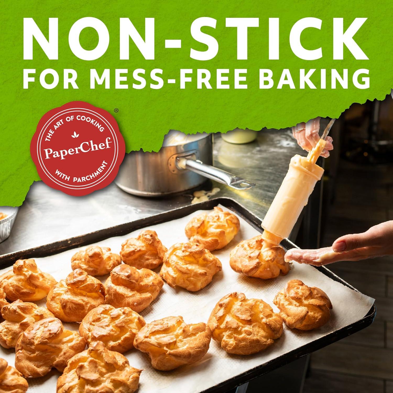 Hojas de Papel Pergamino Pre-cortadas PaperChef 38.1x41.9 cm 24-ct