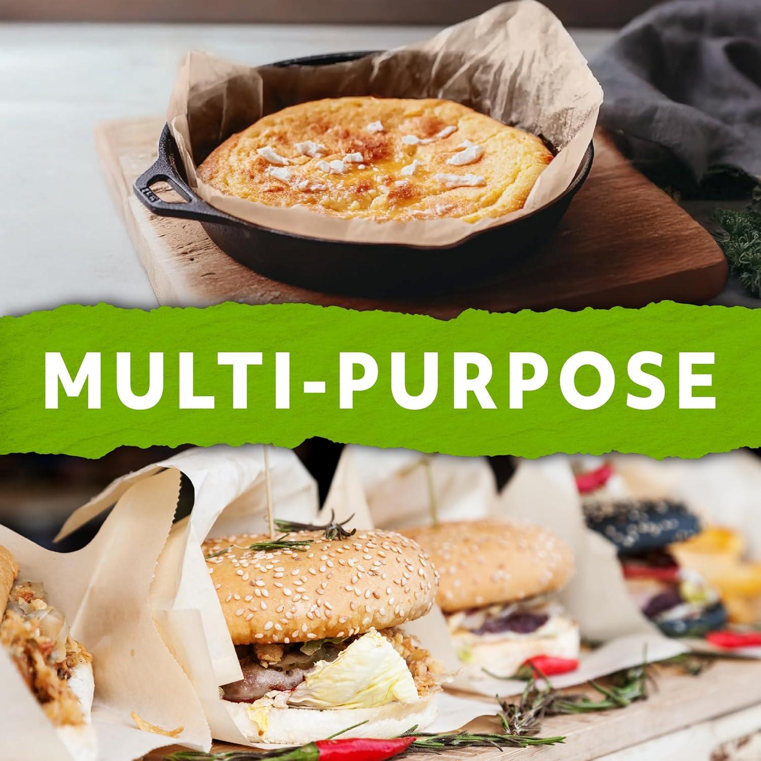 Hojas de Papel Pergamino Pre-cortadas PaperChef 38.1x41.9 cm 24-ct