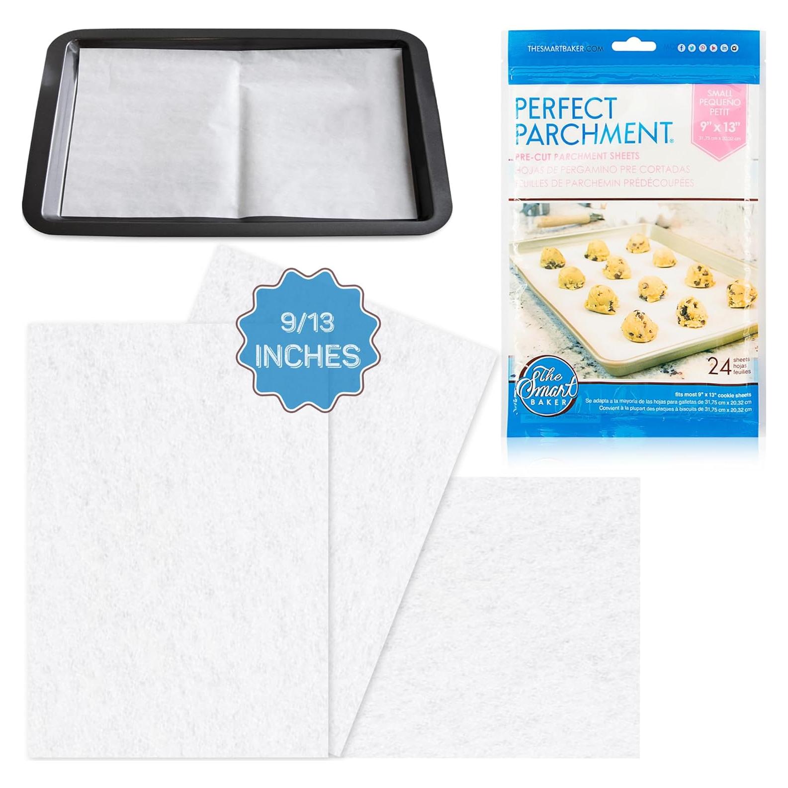 Papel Pergamino Pre-Cortado El Horno Inteligente 23x33cm 24 Hojas