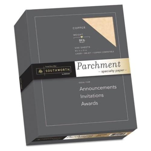 Papel Parchment Southworth Cobre 21.6x27.9 cm 500 Hojas