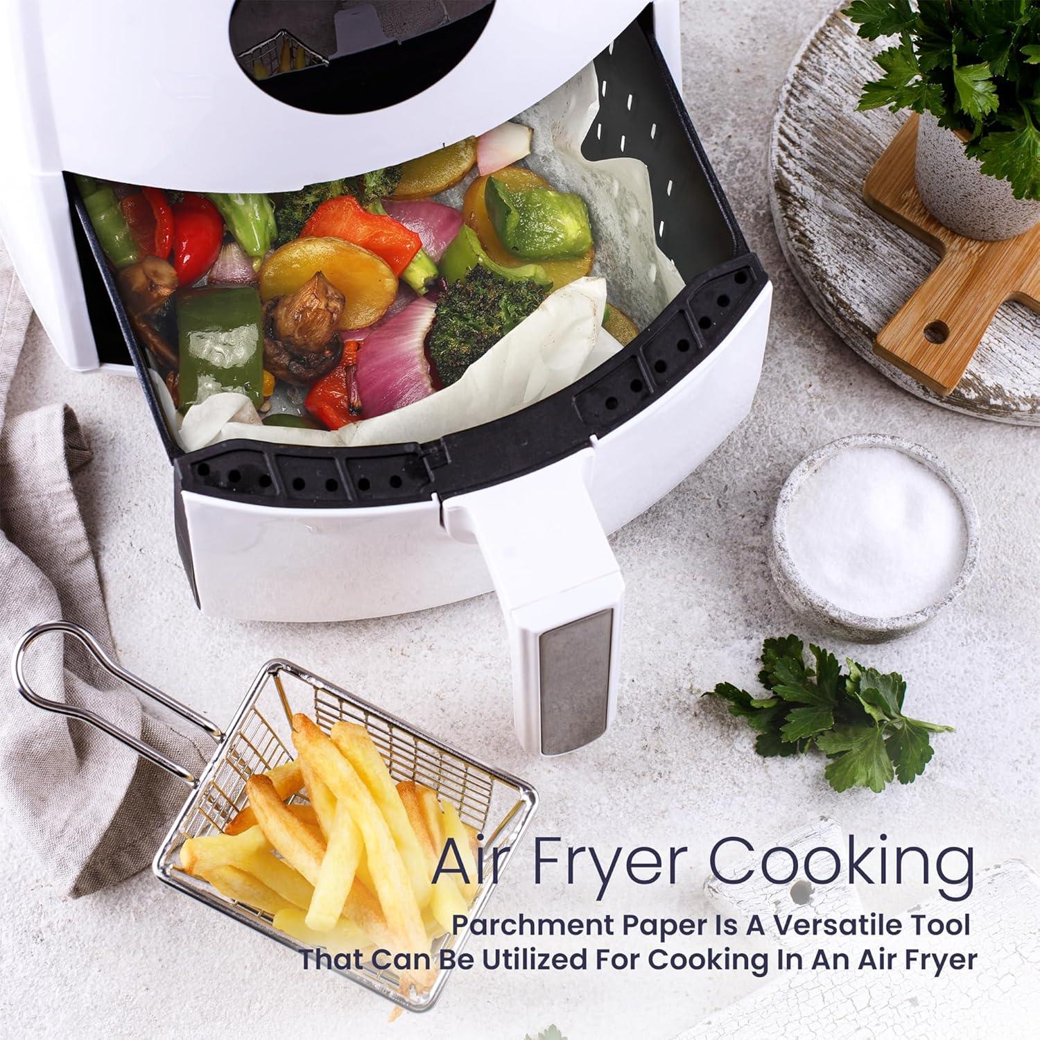 Hojas de Papel Pergamino Pre-cortadas Fit Meal Prep 250 Pcs 22.86x33.02 cm