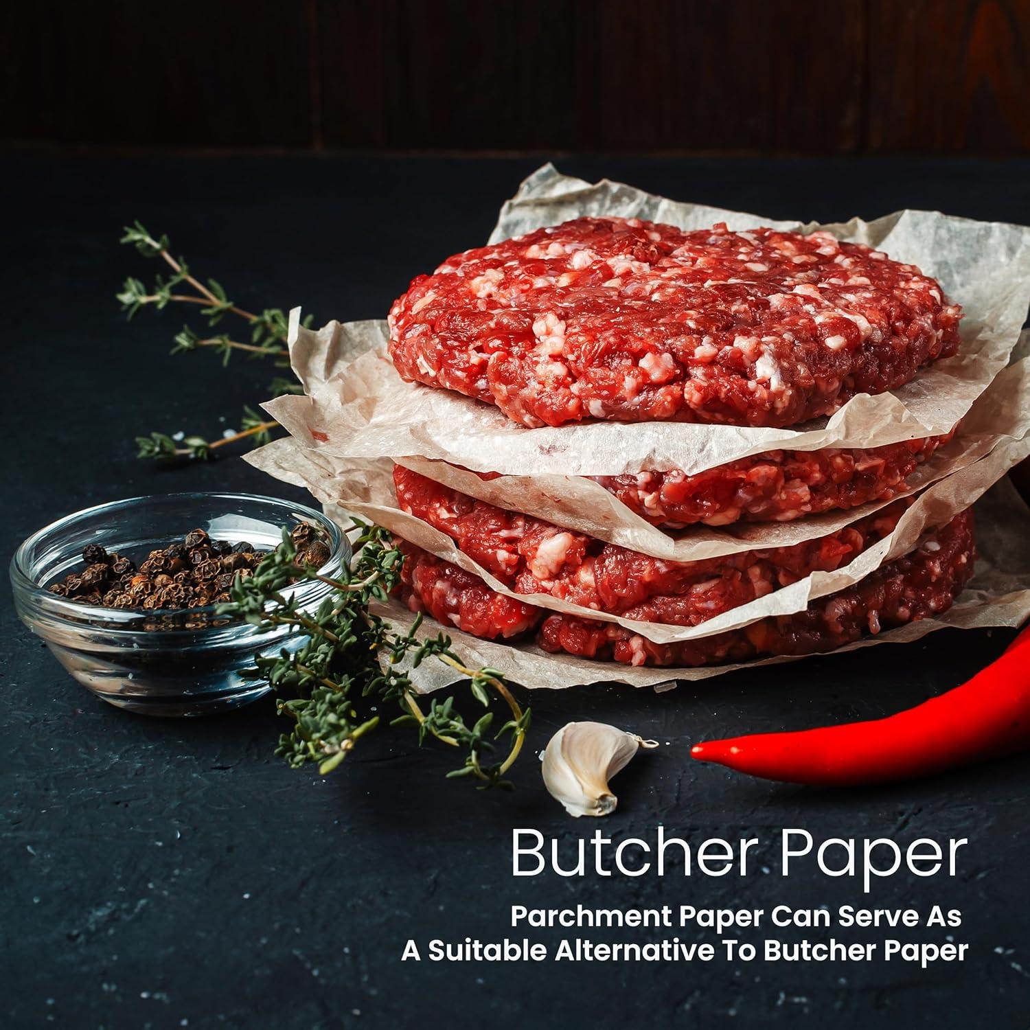 Hojas de Papel Pergamino Pre-cortadas Fit Meal Prep 250 Pcs 22.86x33.02 cm