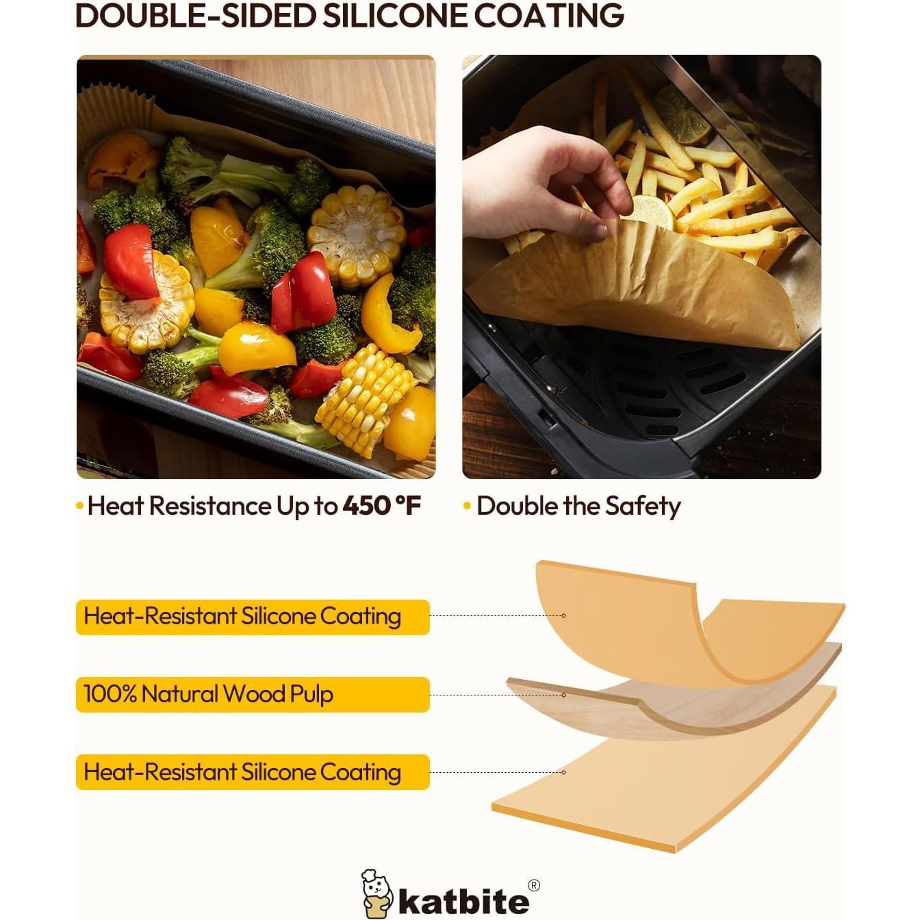 Papel de Pergamino Sin Blanquear Katbite 38.1 cm x 64 m + 100 Forros 20.3x14 cm