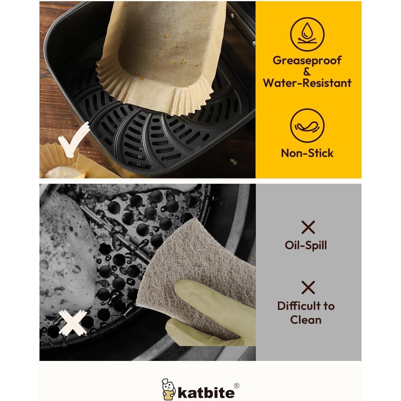 Papel de Pergamino Sin Blanquear Katbite 38.1 cm x 64 m + 100 Forros 20.3x14 cm