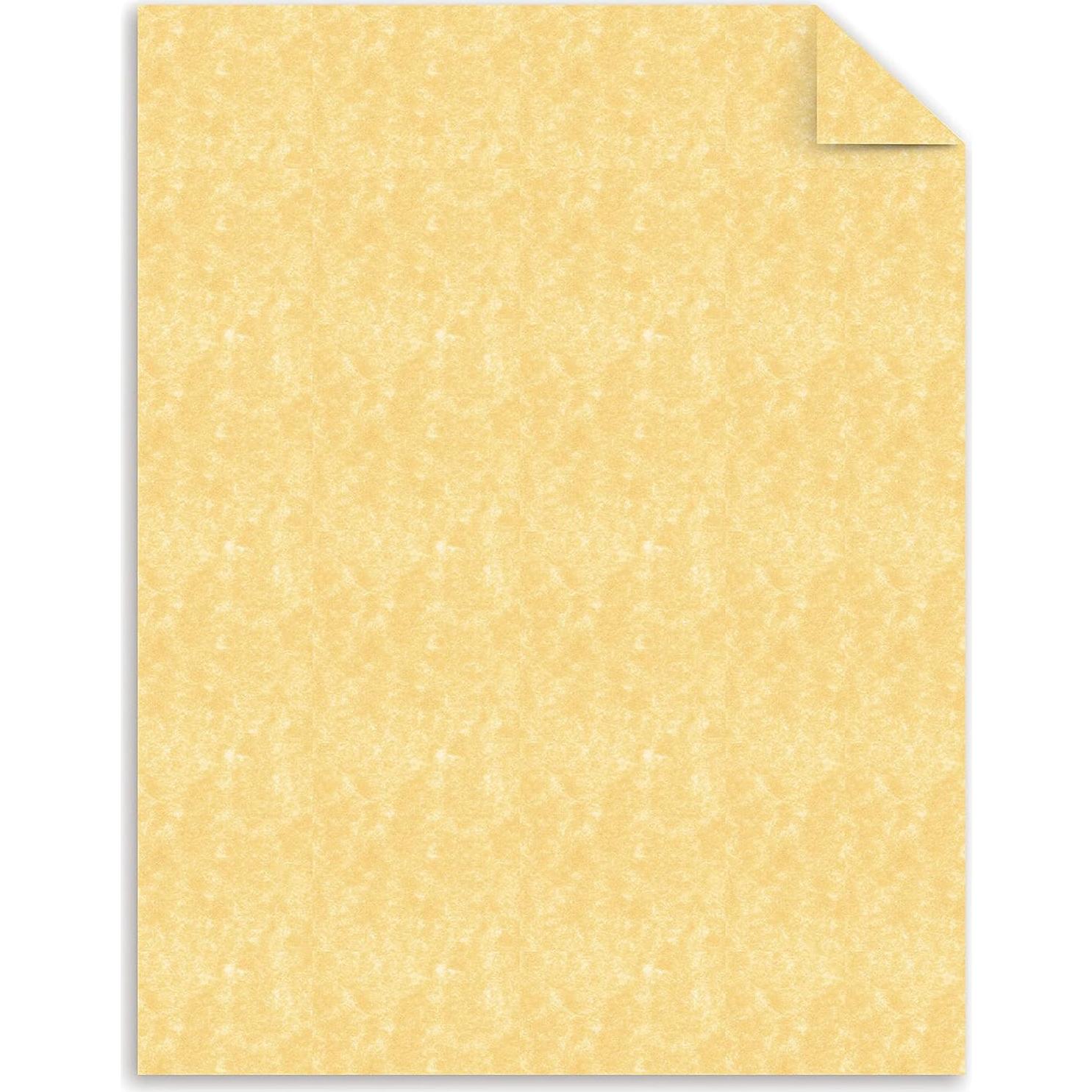 Papel Parchment Southworth 994C Dorado 21.6x27.9cm 500 Hojas
