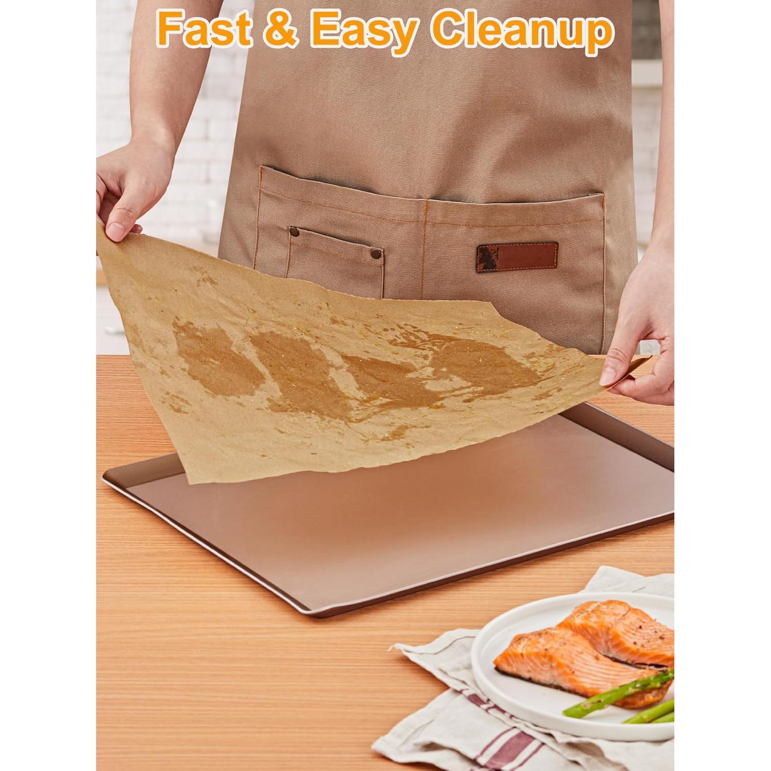 Rollo de Papel Pergamino SMARTAKE 38 cm x 33 m Antiadherente