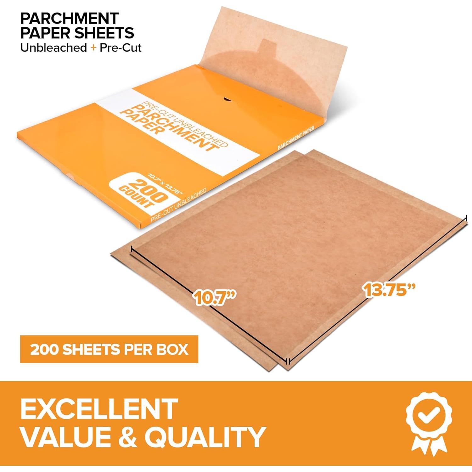 Hojas de Papel Pergamino Stock Your Home 200 Ct 27.1x34.9 cm